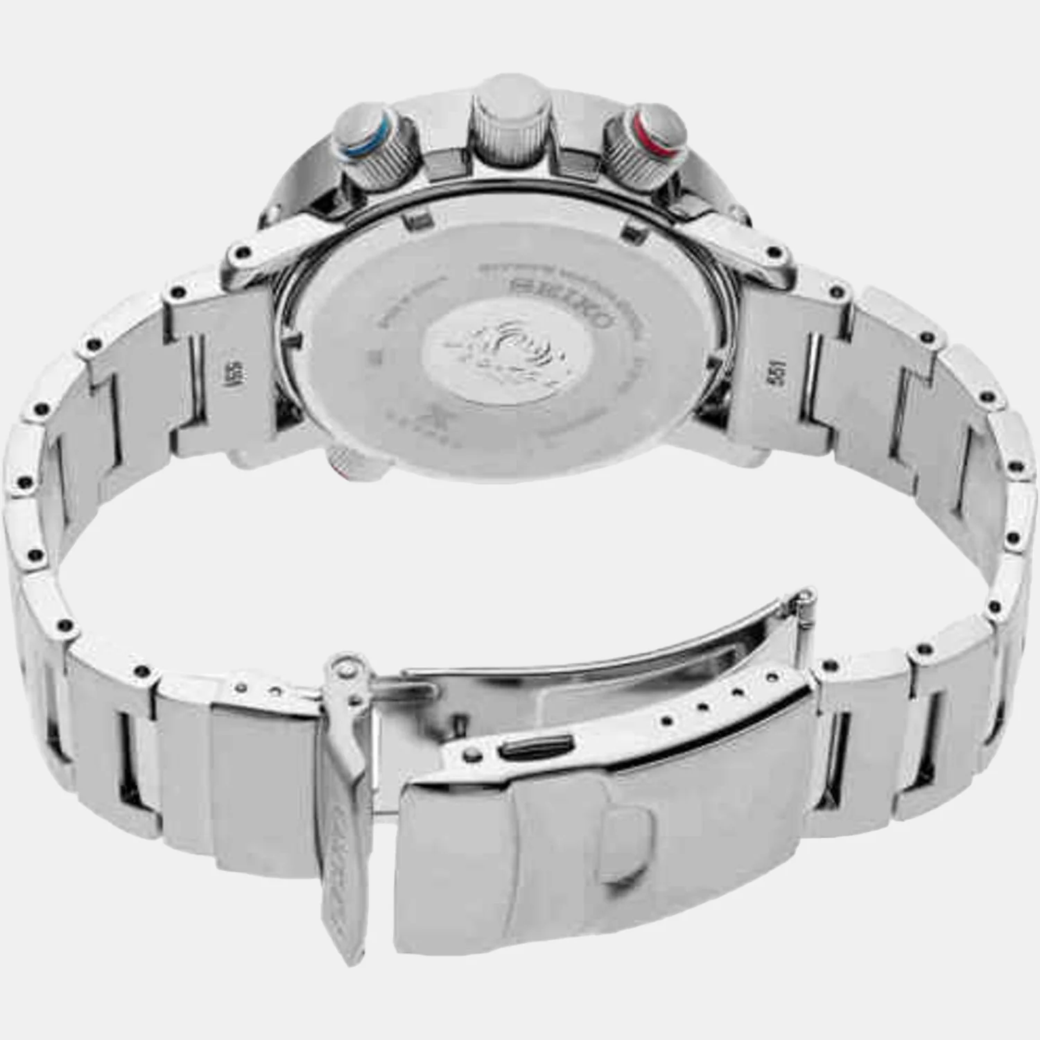 Prospex Men Quartz Black Dial Analog Stainless Steel Watch SNJ033P1 - Image 4