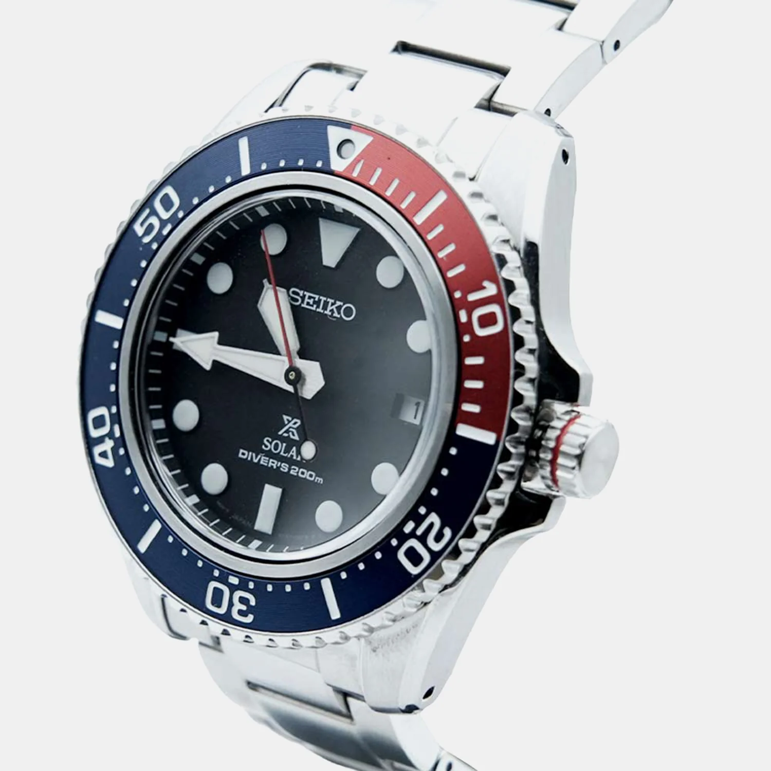 Prospex Men Solar Black Dial Analog Stainless Steel Watch SNE591P1 - Image 2