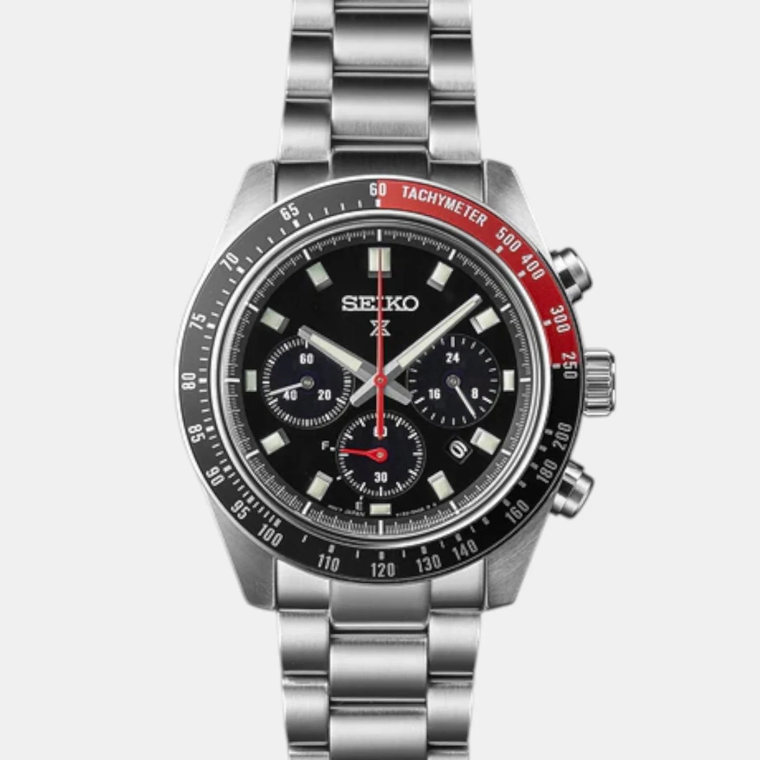 Prospex Men Solar Black Dial Analog Stainless Steel Watch SSC915P1 - Image 3