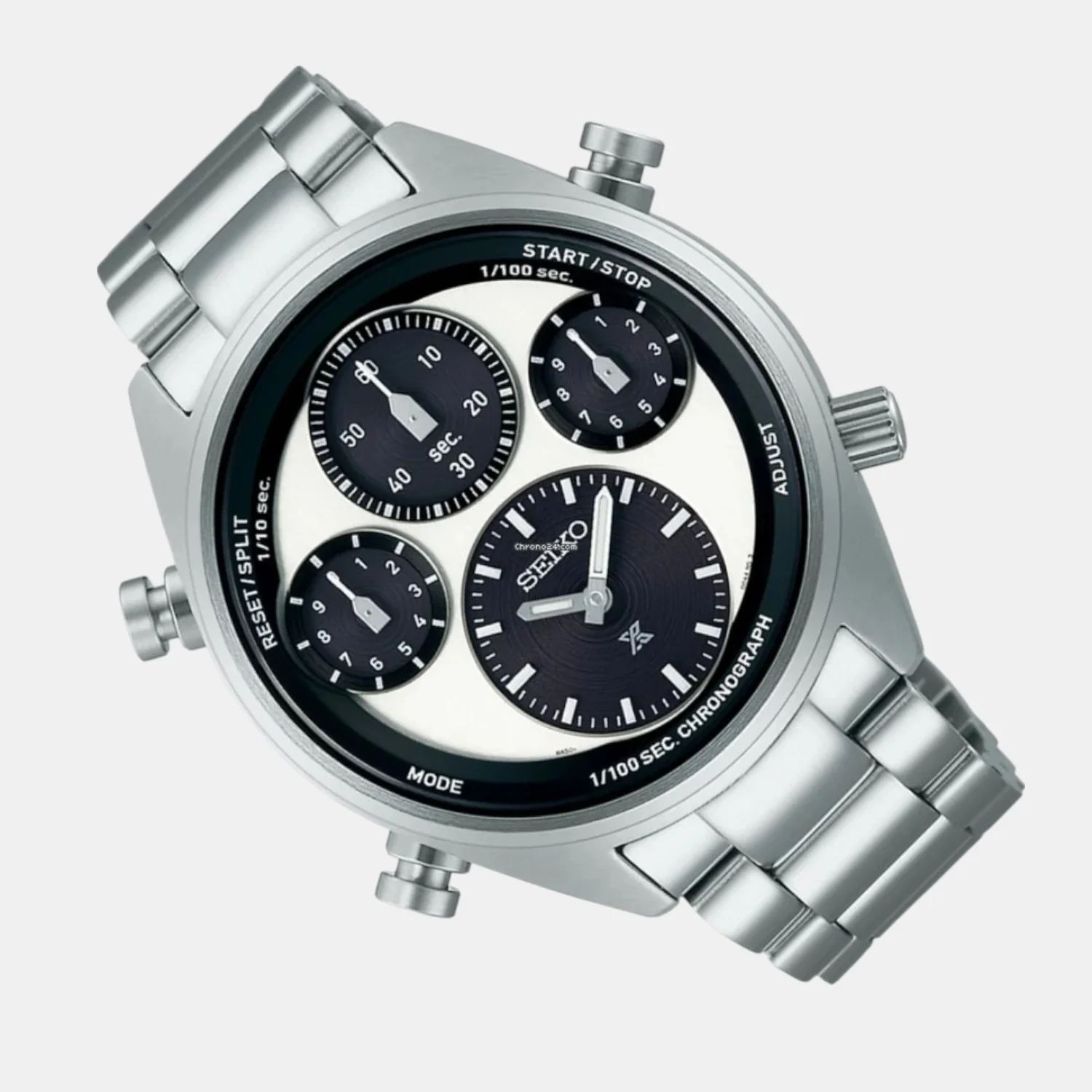 Prospex Men Solar White Dial Chronograph Titanium Watch SFJ001P1 - Image 3