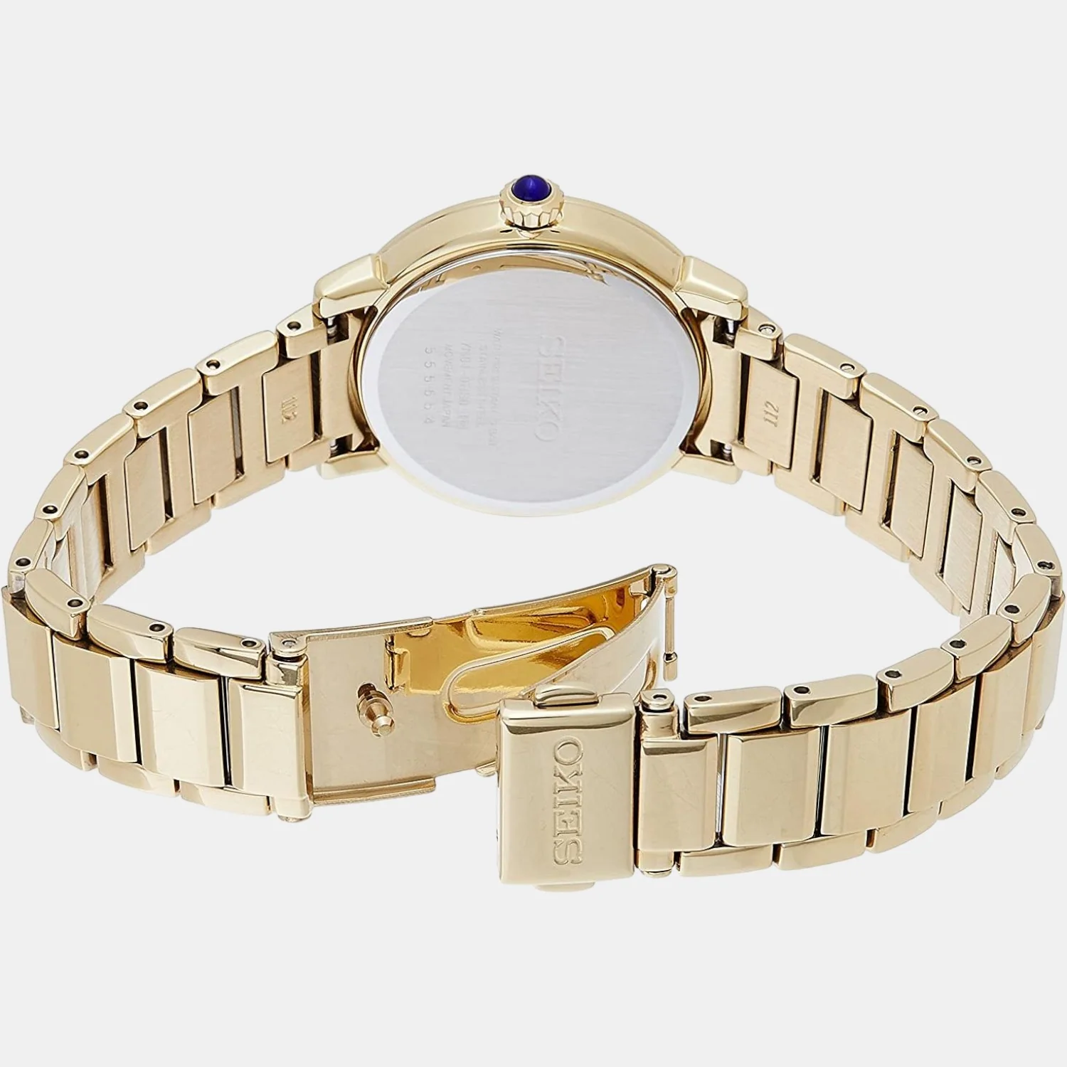 Women Quartz White Dial Analog Stainless Steel Watch SRZ450P1 - Image 3