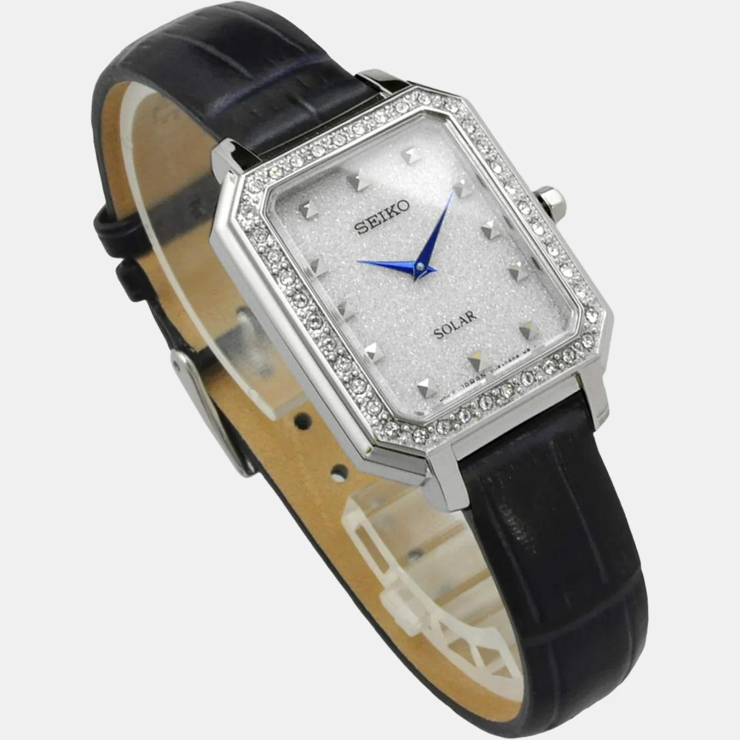 Women Solar White Dial Analog Stainless Steel Watch SUP429P1 - Image 5