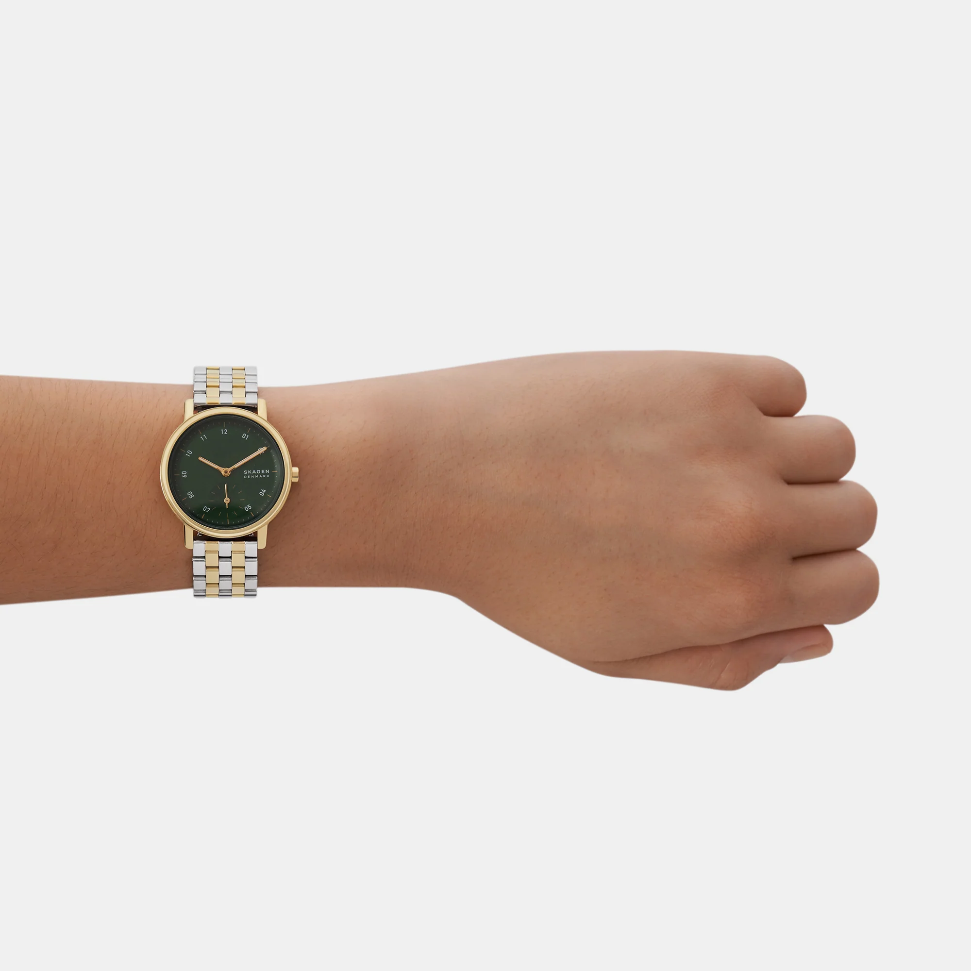 Kuppel Lille Women Quartz Green Dial Analog Stainless Steel Watch SKW3122 - Image 4