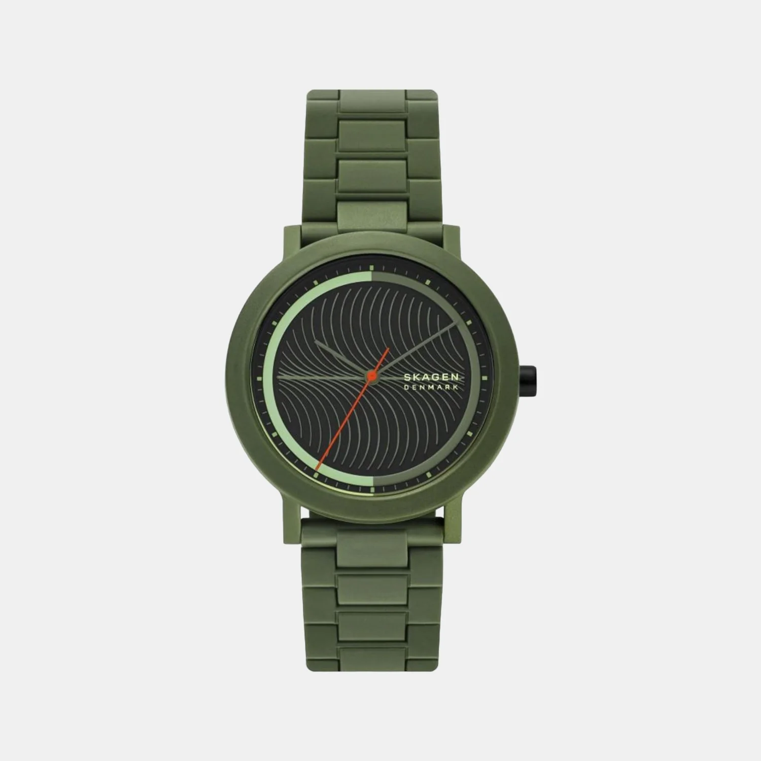 Men Quartz Black Dial Analog Plastic Watch SKW6771