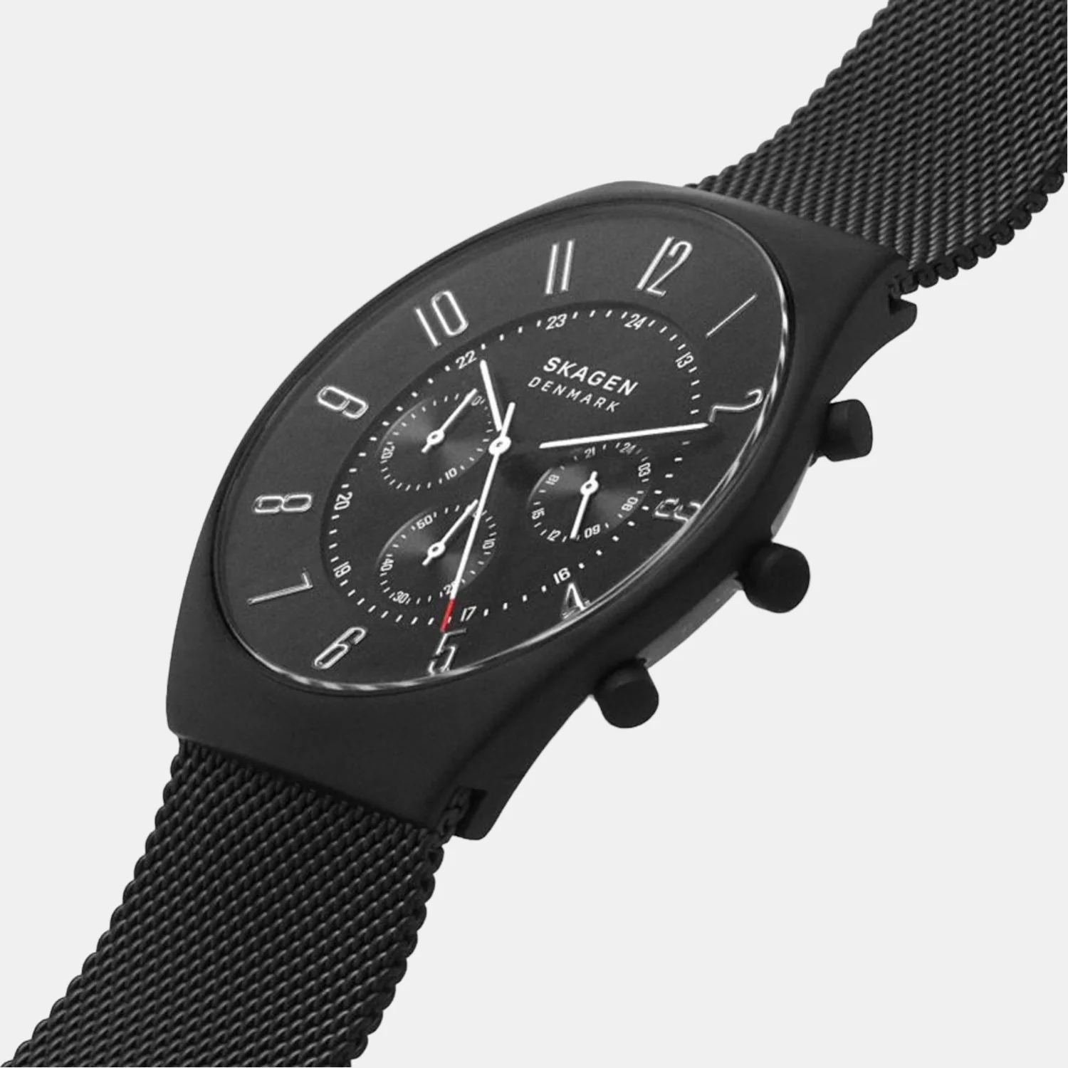 Men Quartz Black Dial Chronograph Stainless Steel Watch SKW6822 - Image 7