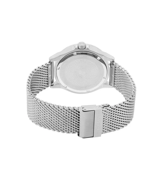 Men Quartz Blue Dial Analog Stainless Steel Watch SKW6668 - Image 2