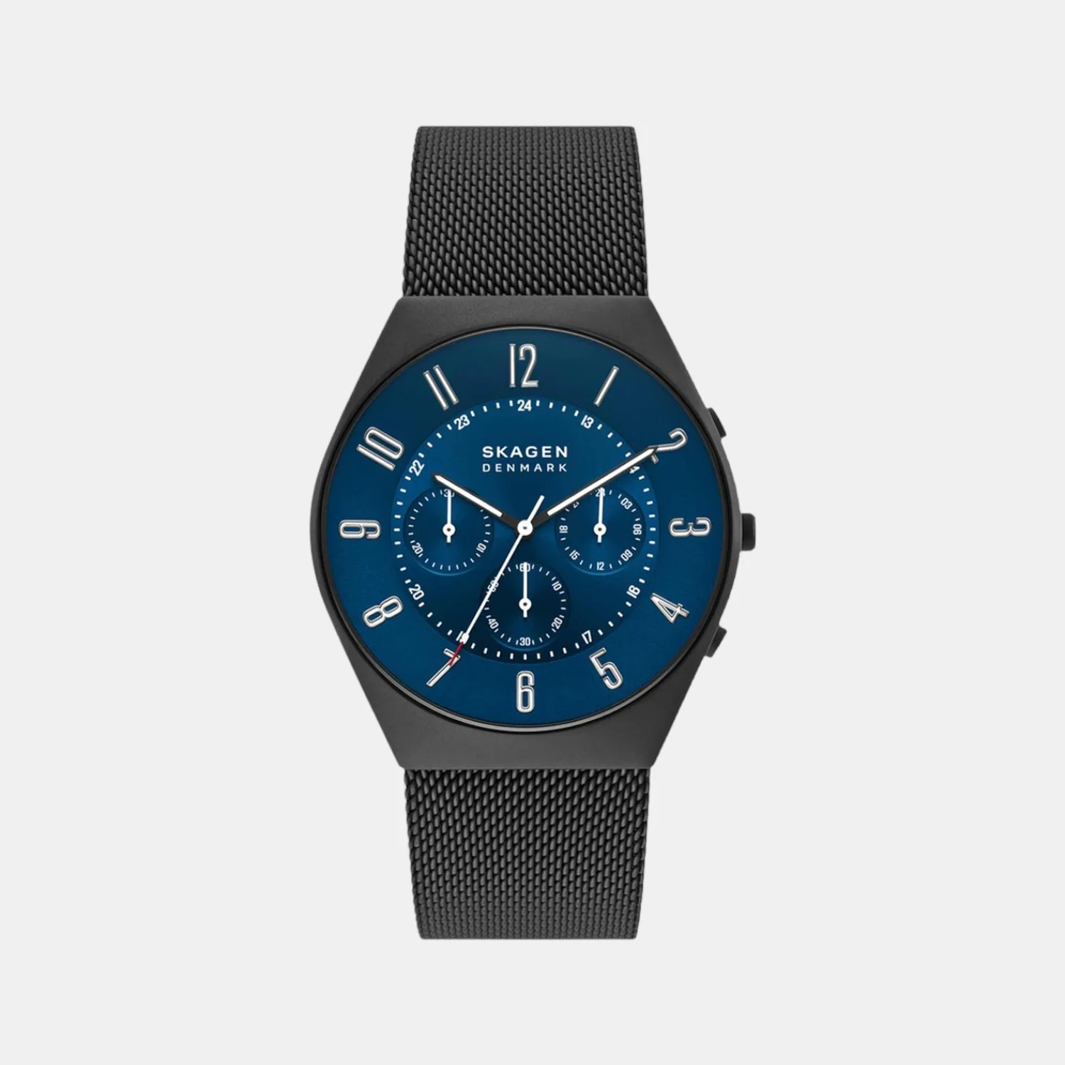 Men Quartz Blue Dial Chronograph Stainless Steel Watch SKW6841