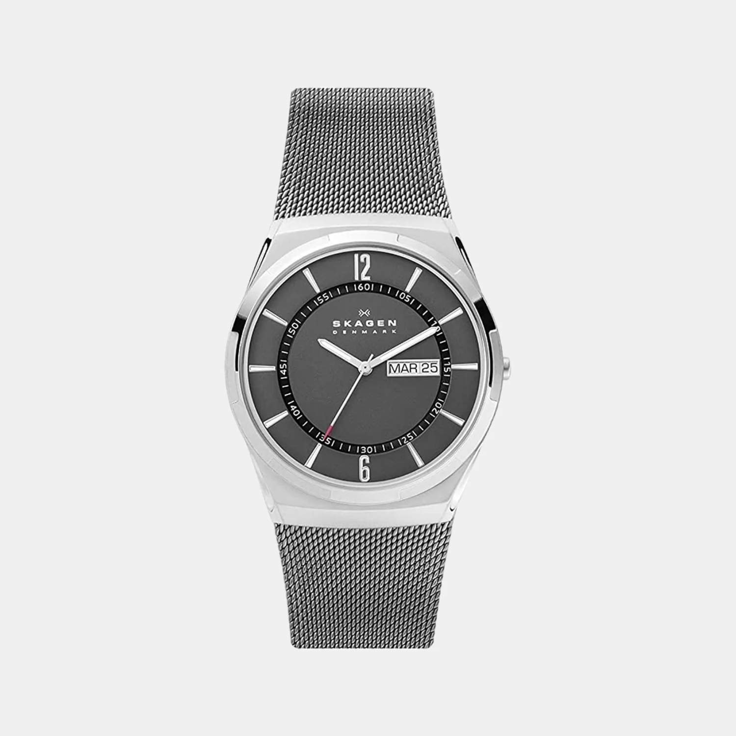 Men Quartz Grey Dial Analog Stainless Steel Watch SKW6790