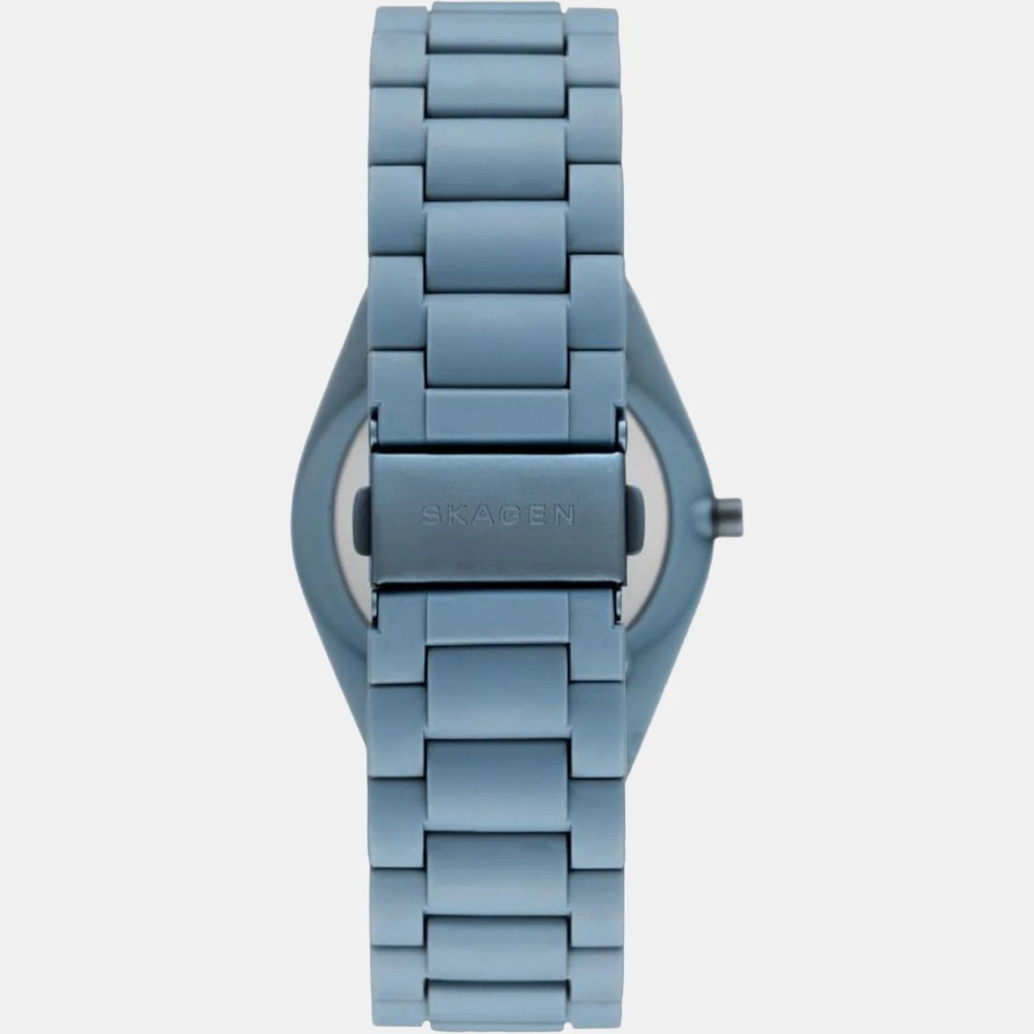 Men Solar Blue Dial Analog Plastic Watch SKW6812 - Image 2