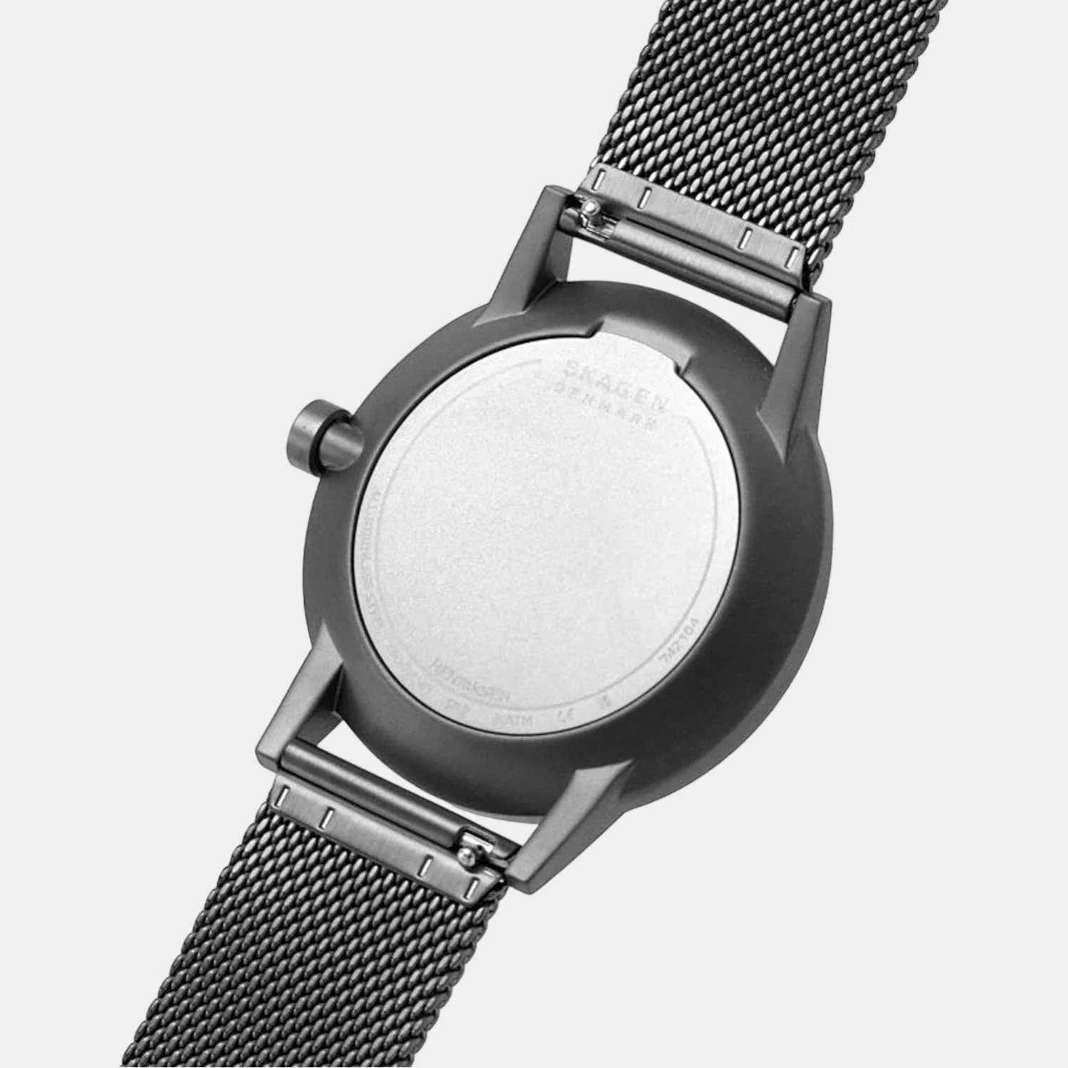 Men Solar Grey Dial Analog Stainless Steel Watch SKW6741 - Image 5