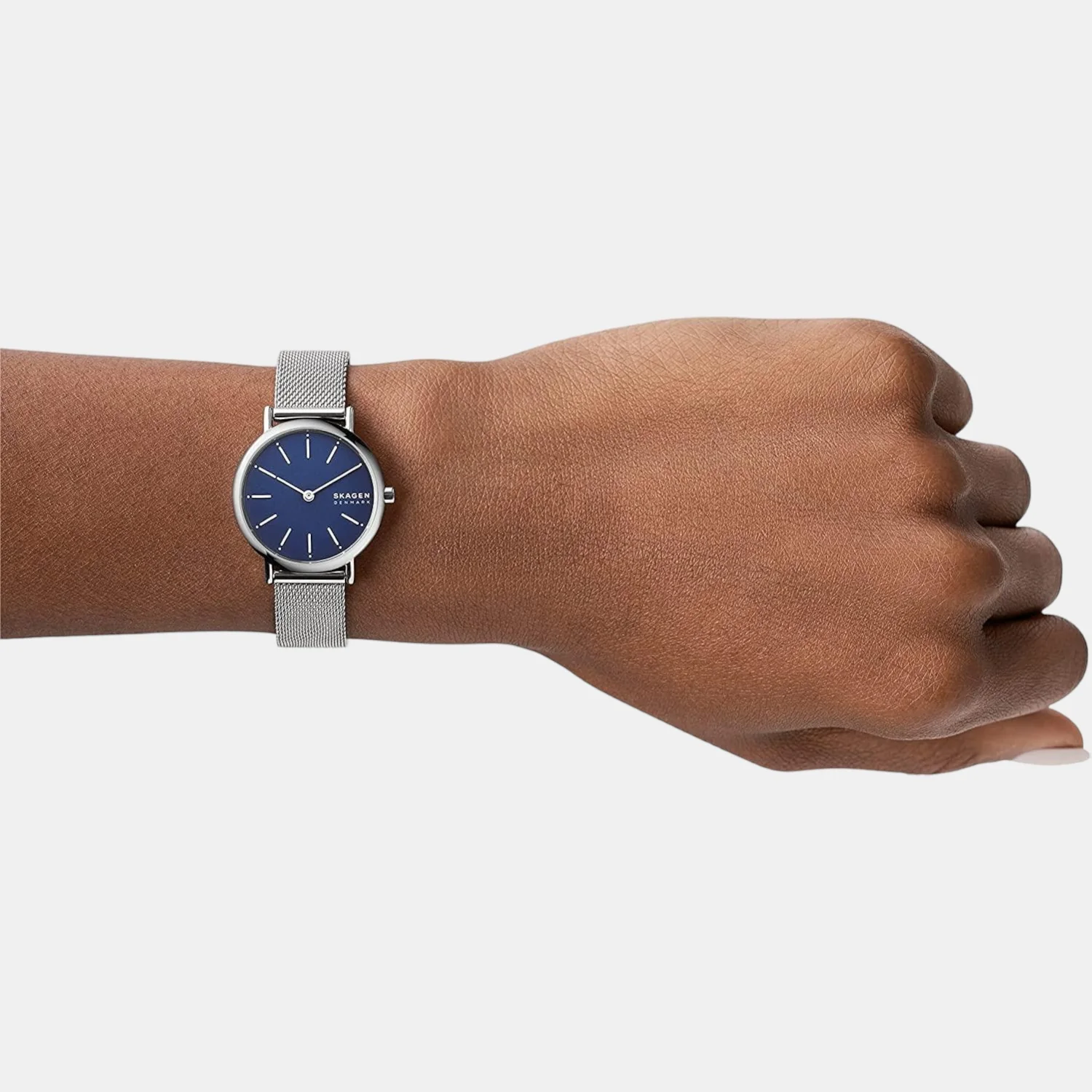 Women Quartz Blue Dial Analog Stainless Steel Watch SKW2759 - Image 4