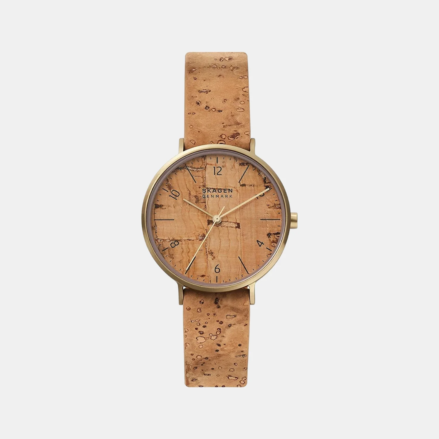 Women Quartz Brown Dial Analog Polyester Watch SKW2974