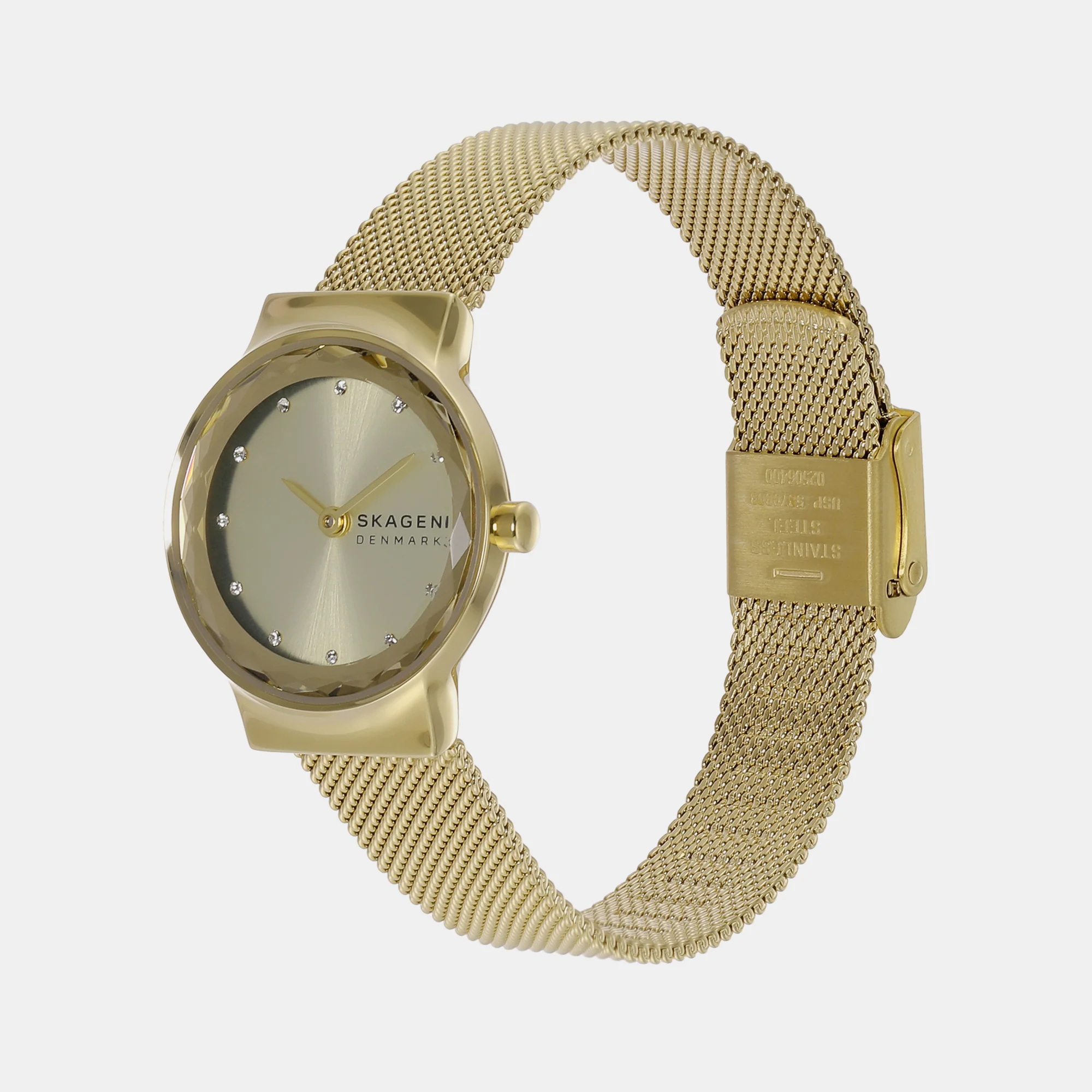 Women Quartz Gold Dial Analog Stainless Steel Watch SKW3110 - Image 3
