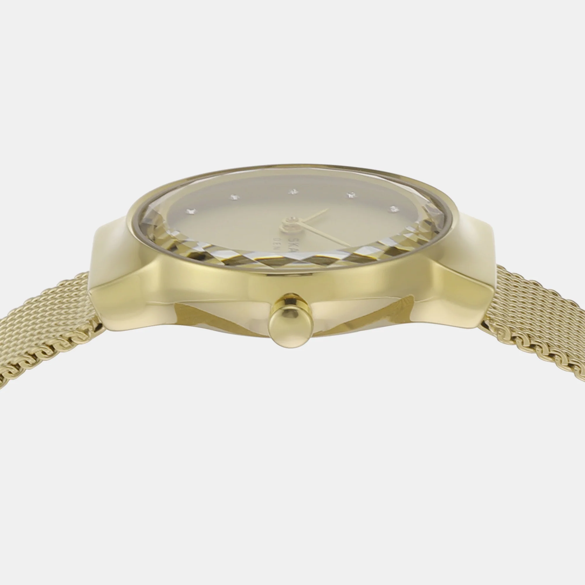 Women Quartz Gold Dial Analog Stainless Steel Watch SKW3110 - Image 4