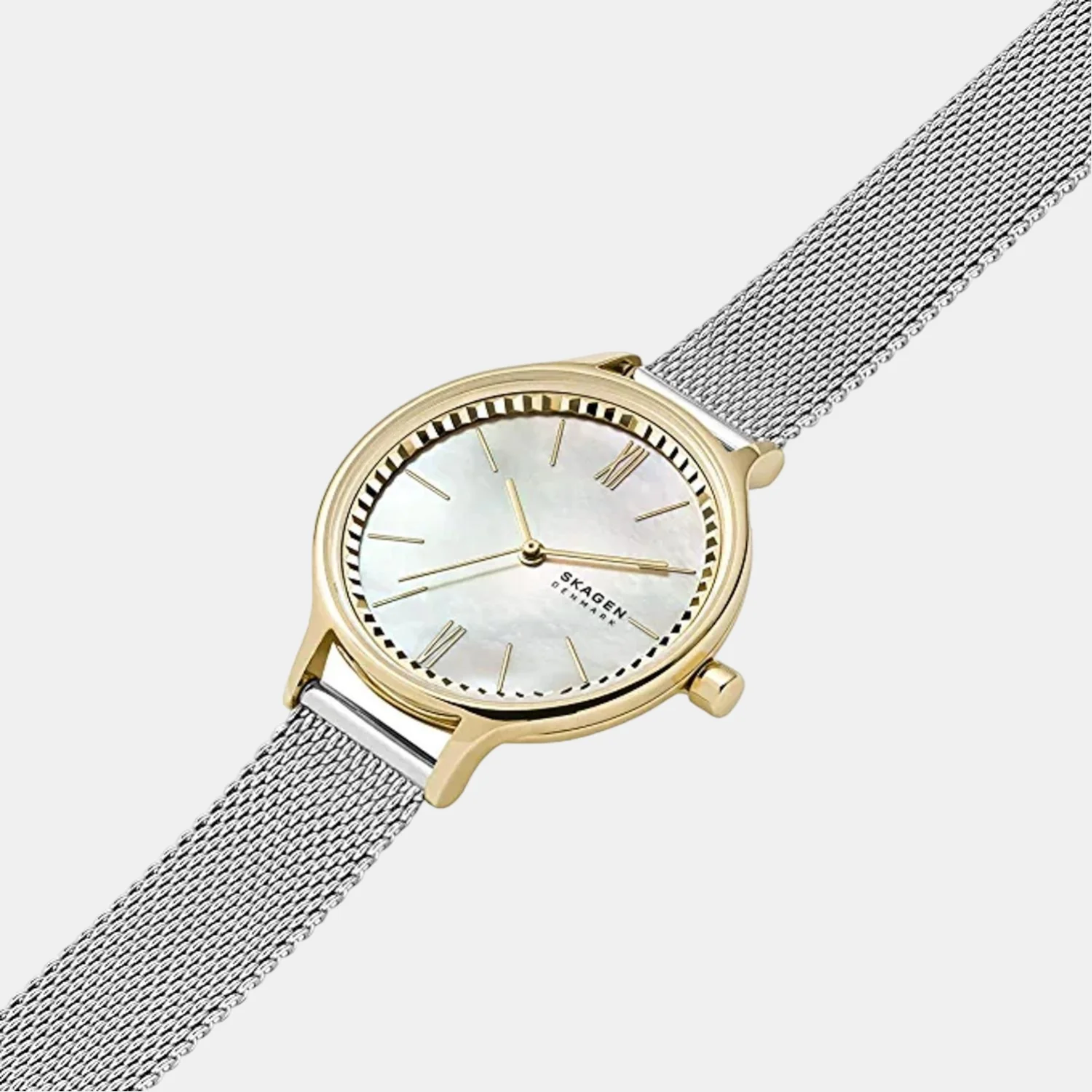 Women Quartz Mother Of Pearl Dial Analog Stainless Steel Watch SKW2866 - Image 4