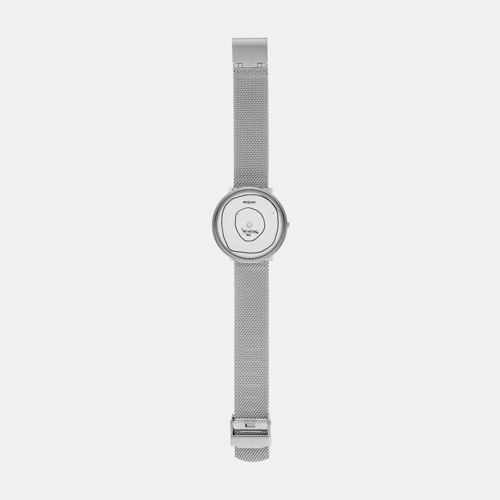 Women Quartz Silver Dial Analog Mesh Watch SKL2003 - Image 6