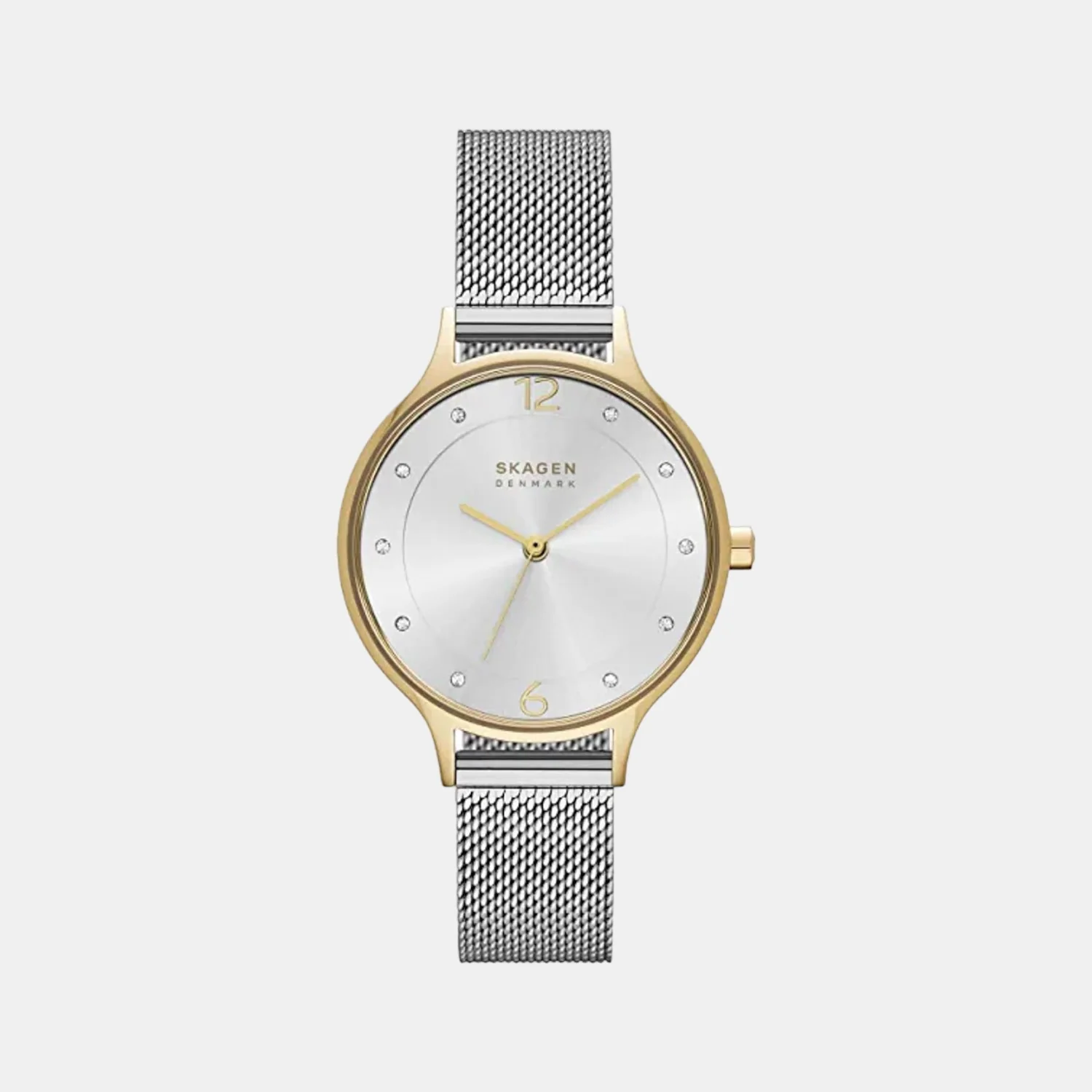 Women Quartz Silver Dial Analog Stainless Steel Watch SKW2340