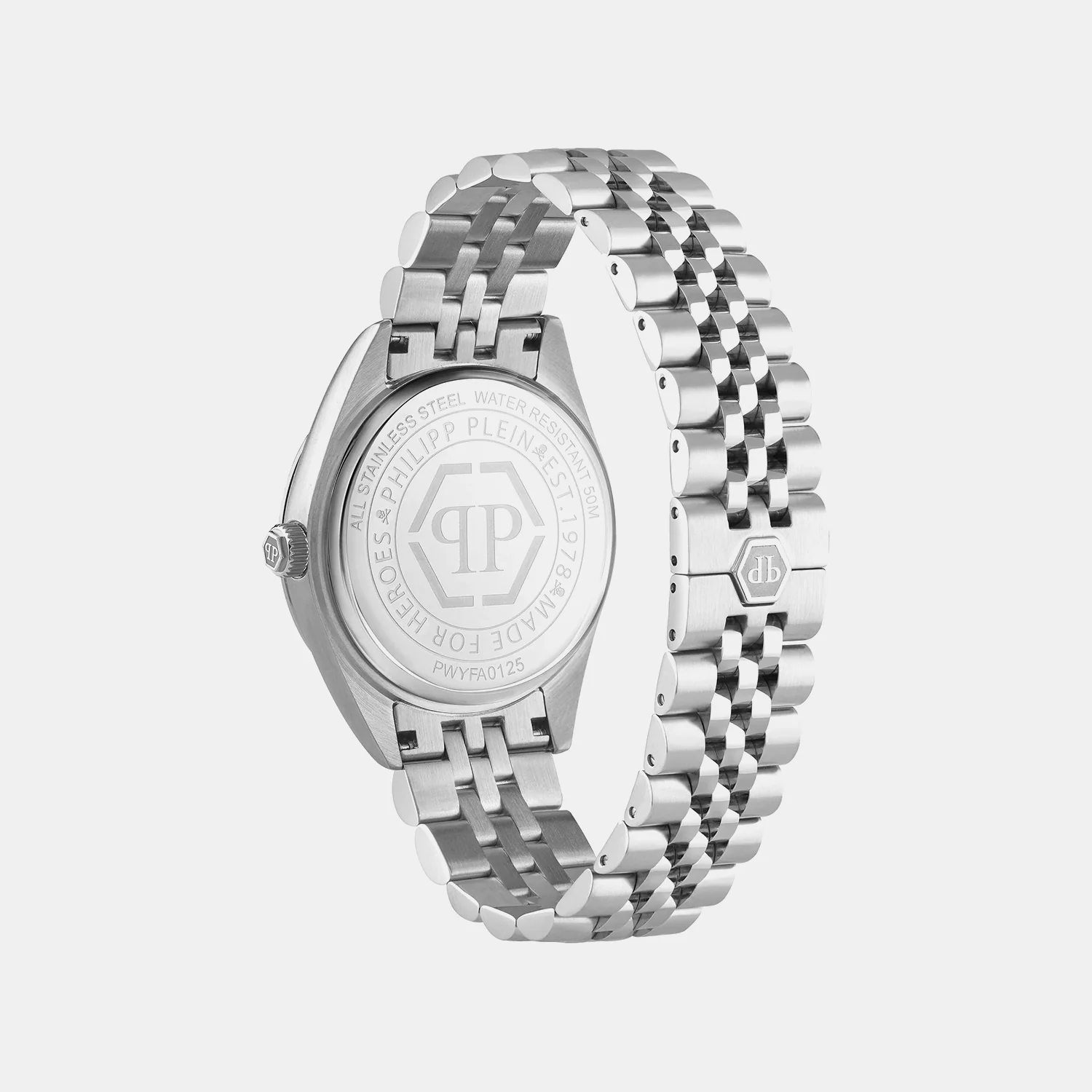 Superlative Women Quartz Pink Dial Analog Metal Watch PWYFA0125 - Image 3
