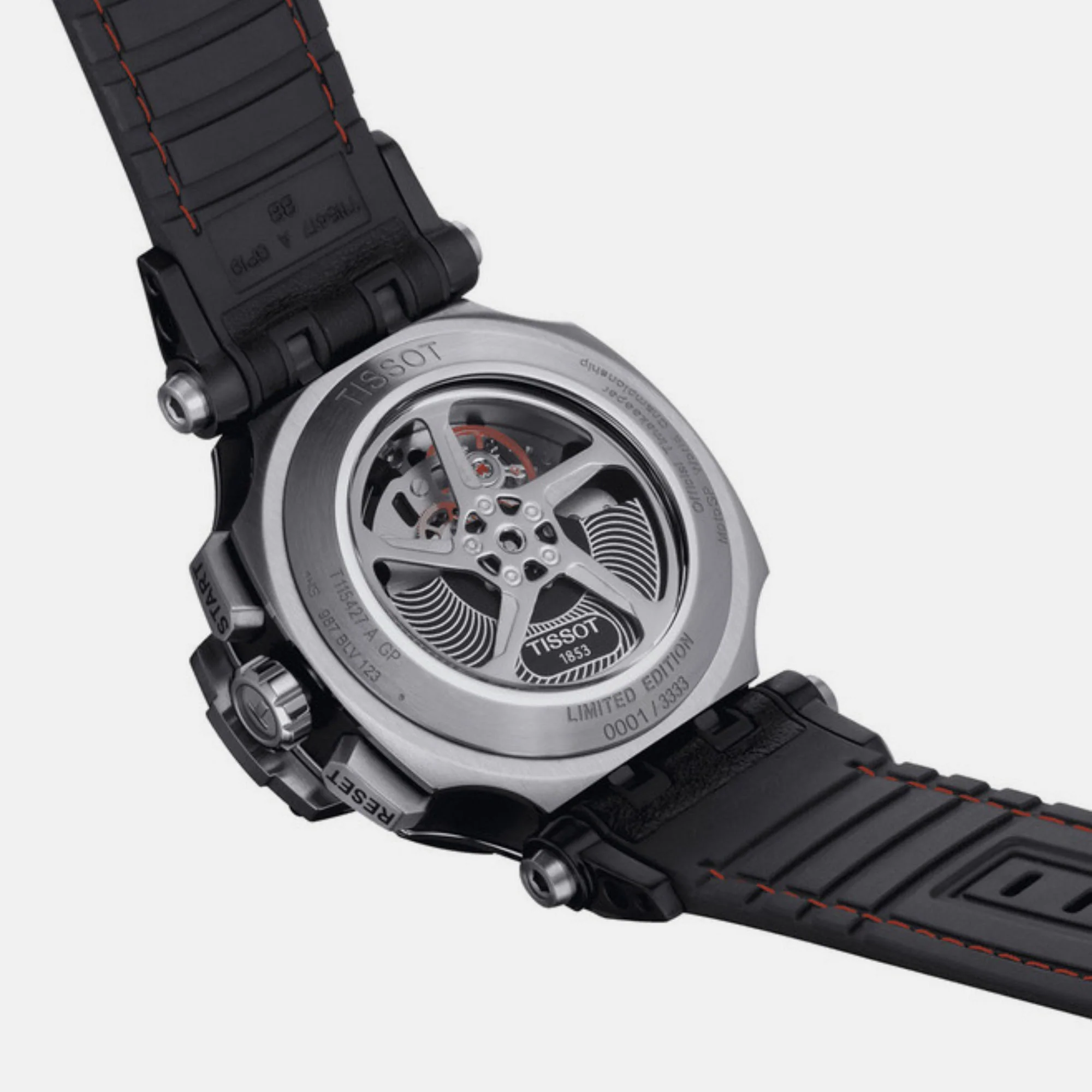 T-RACE Men Automatic Silicone Watch T1154272705701 - Image 5