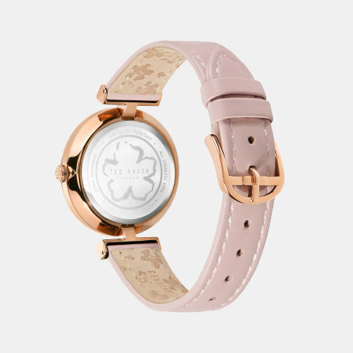 Tb Iconic Women Quartz Pink Dial Analog Leather Watch BKPDAF202 - Image 2