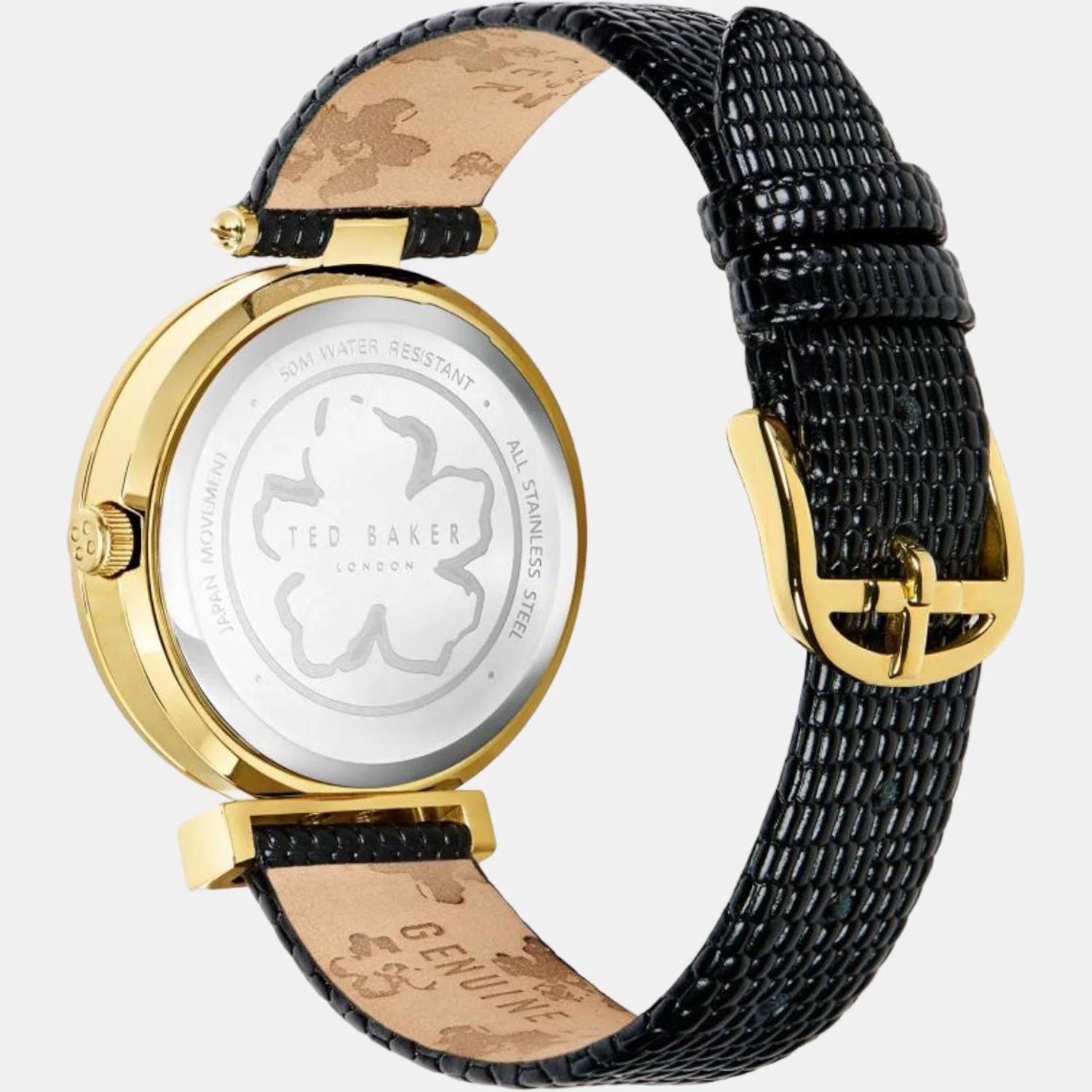 Women Quartz Black Dial Analog Leather Watch BKPBWS211 - Image 2