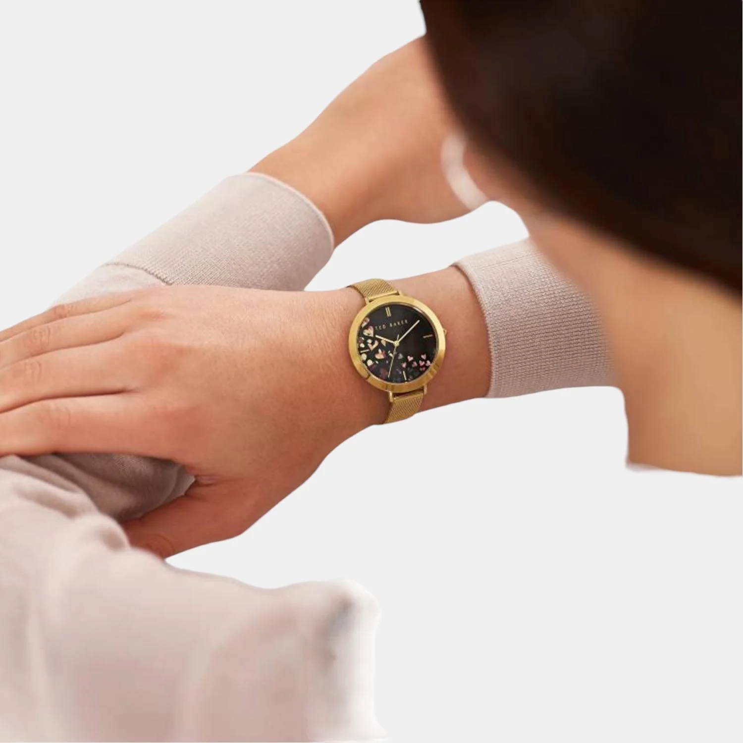 Women Quartz Black Dial Analog Stainless Steel Watch BKPAMF109 - Image 2