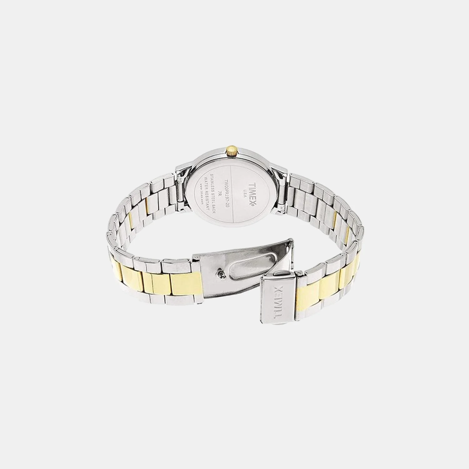 Classics Couple Quartz Silver Dial Analog Stainless Steel Watch TW00PR197 - Image 2