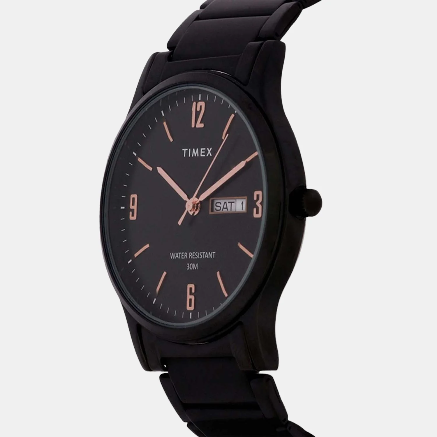 Classics Men Quartz Black Dial Analog Stainless Steel Watch TW000R438 - Image 3