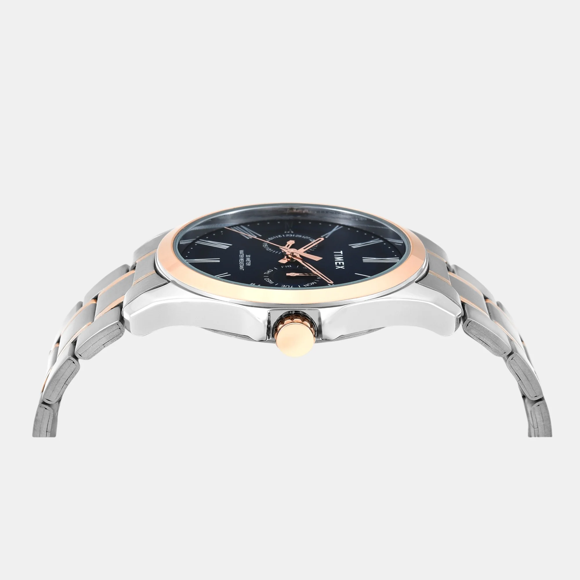 Classics Men Quartz Blue Dial Multi-Function Stainless Steel Watch TW000X131 - Image 5