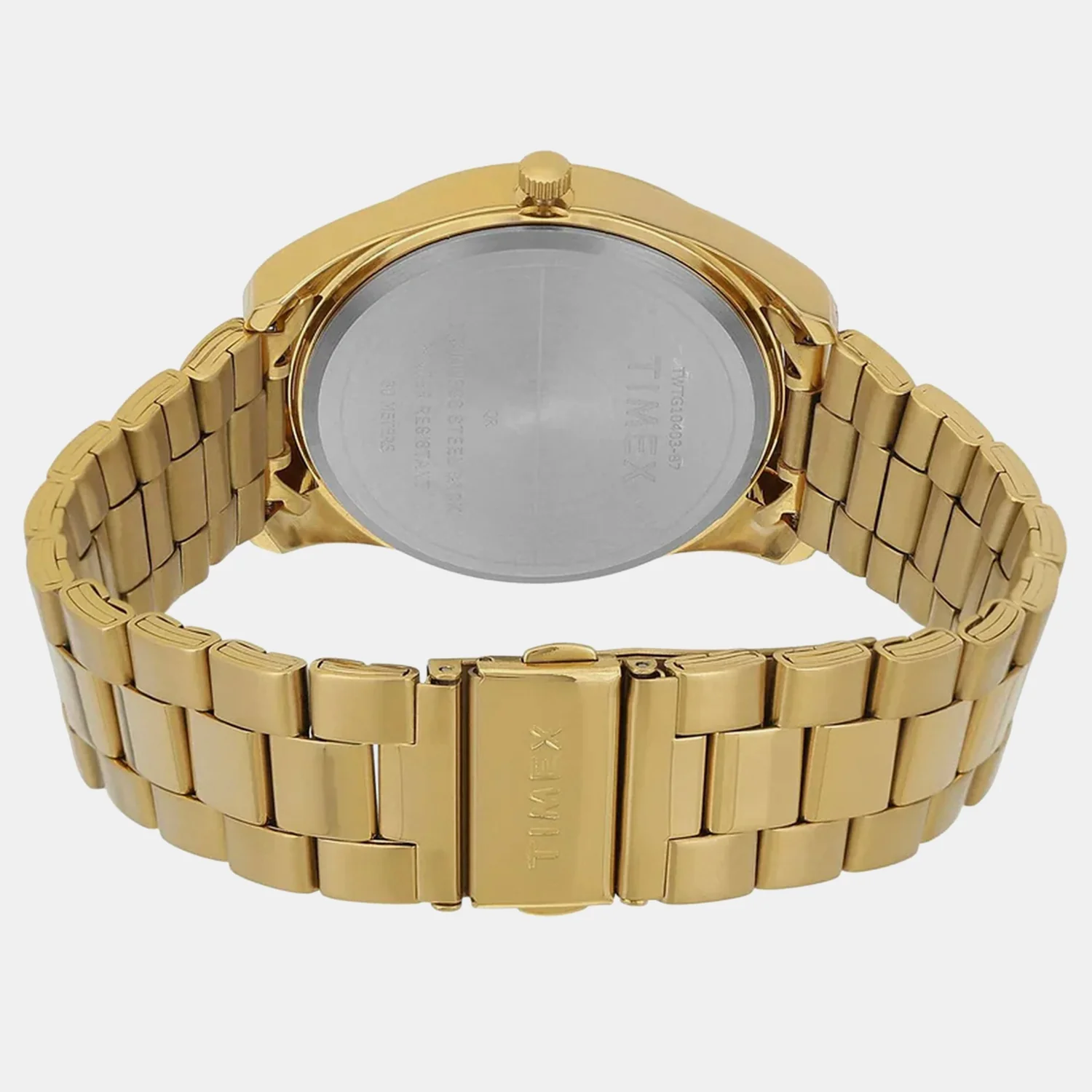 Classics Men Quartz Champagne Dial Analog Stainless Steel Watch TWTG10403 - Image 4