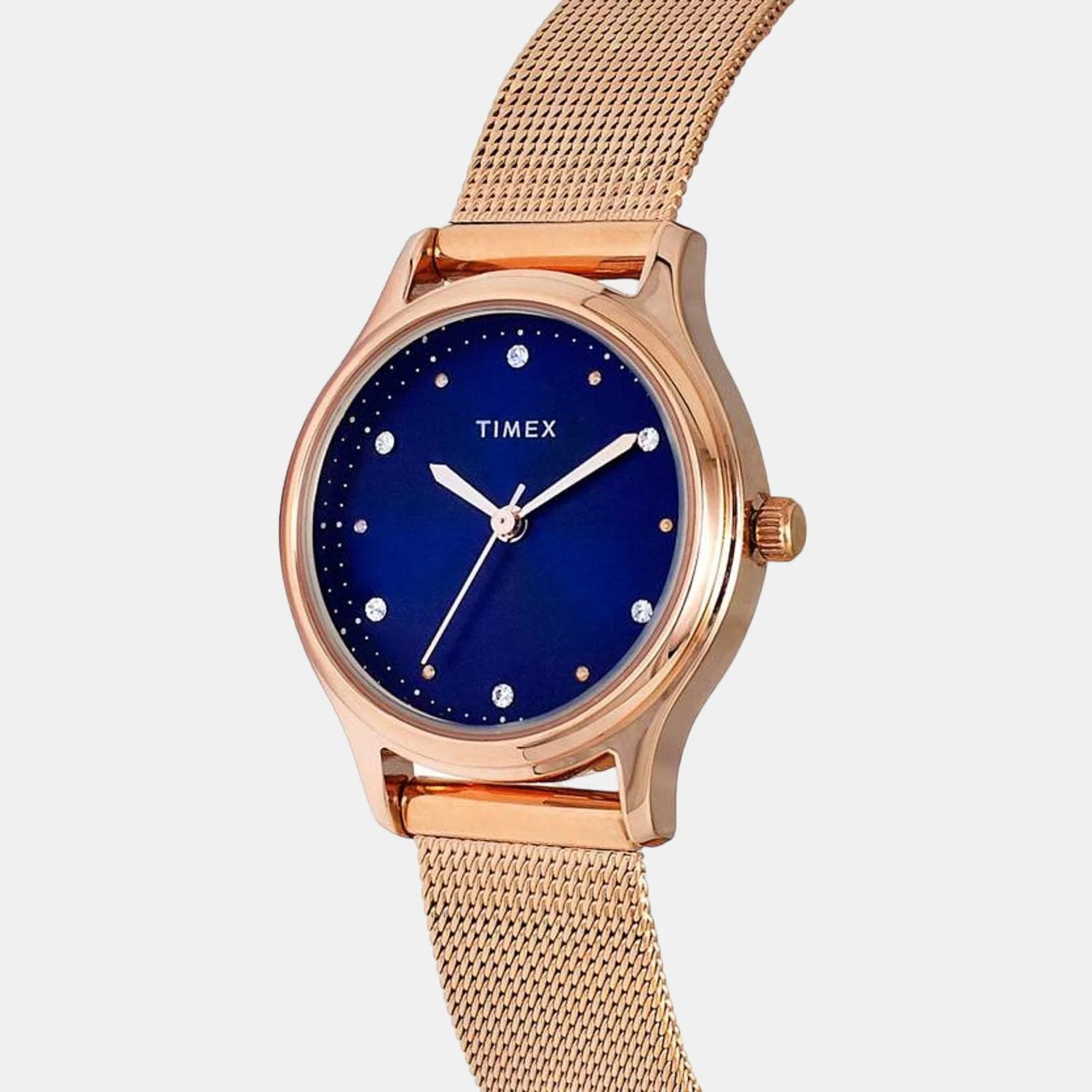 Classics Women Quartz Blue Dial Analog Mesh Watch TW0TL8711 - Image 2