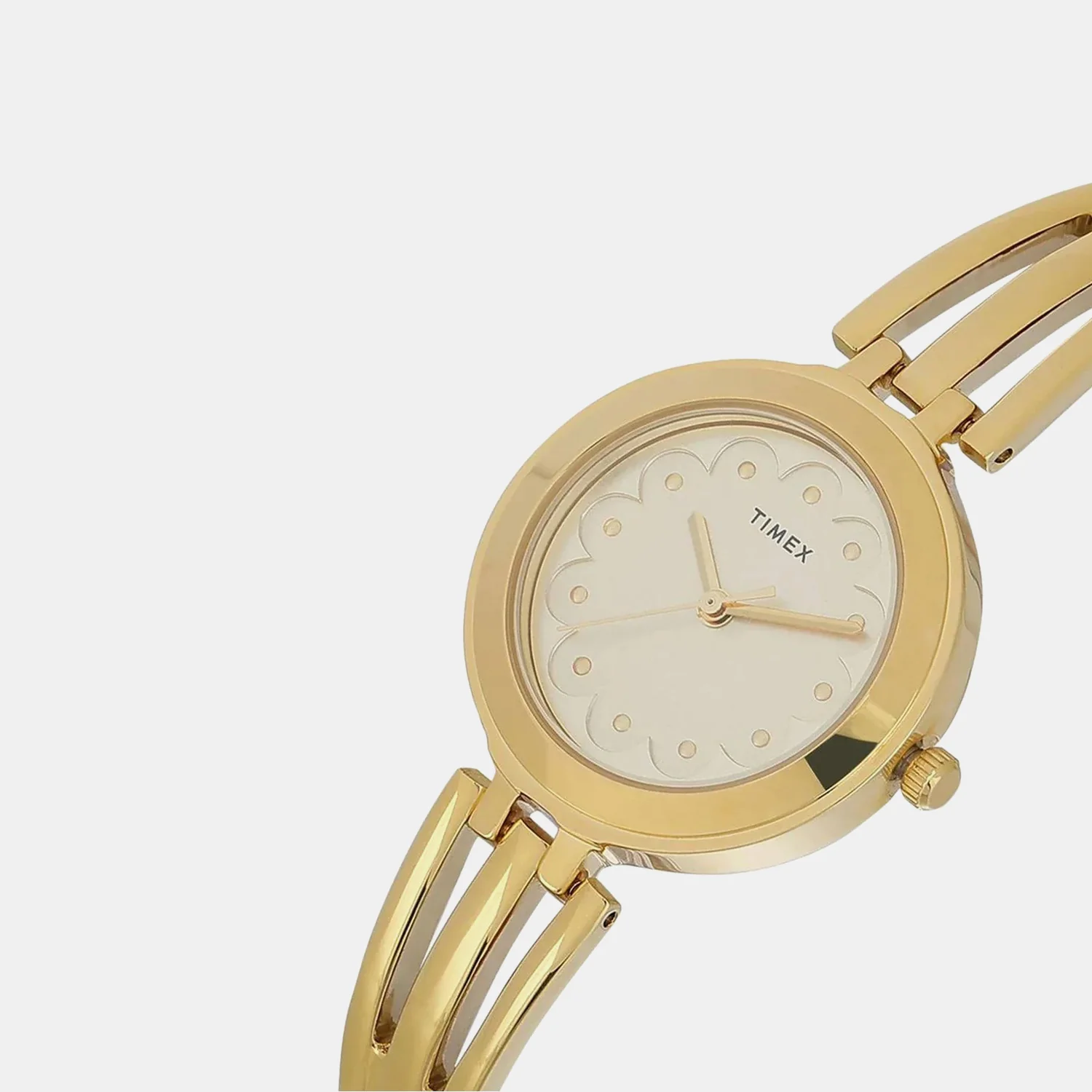Classics Women Quartz Champagne Dial Analog Brass Watch TWTL10311 - Image 2