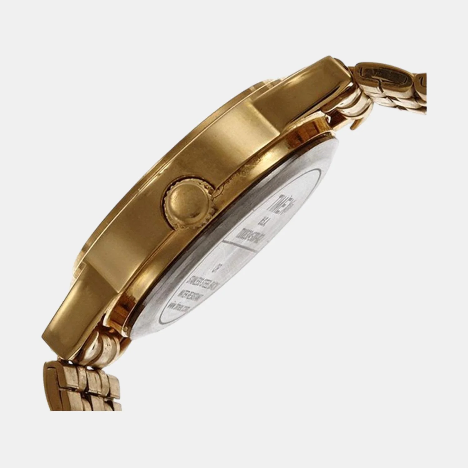 Classics Women Quartz Gold Dial Analog Stainless Steel Watch B304 - Image 2