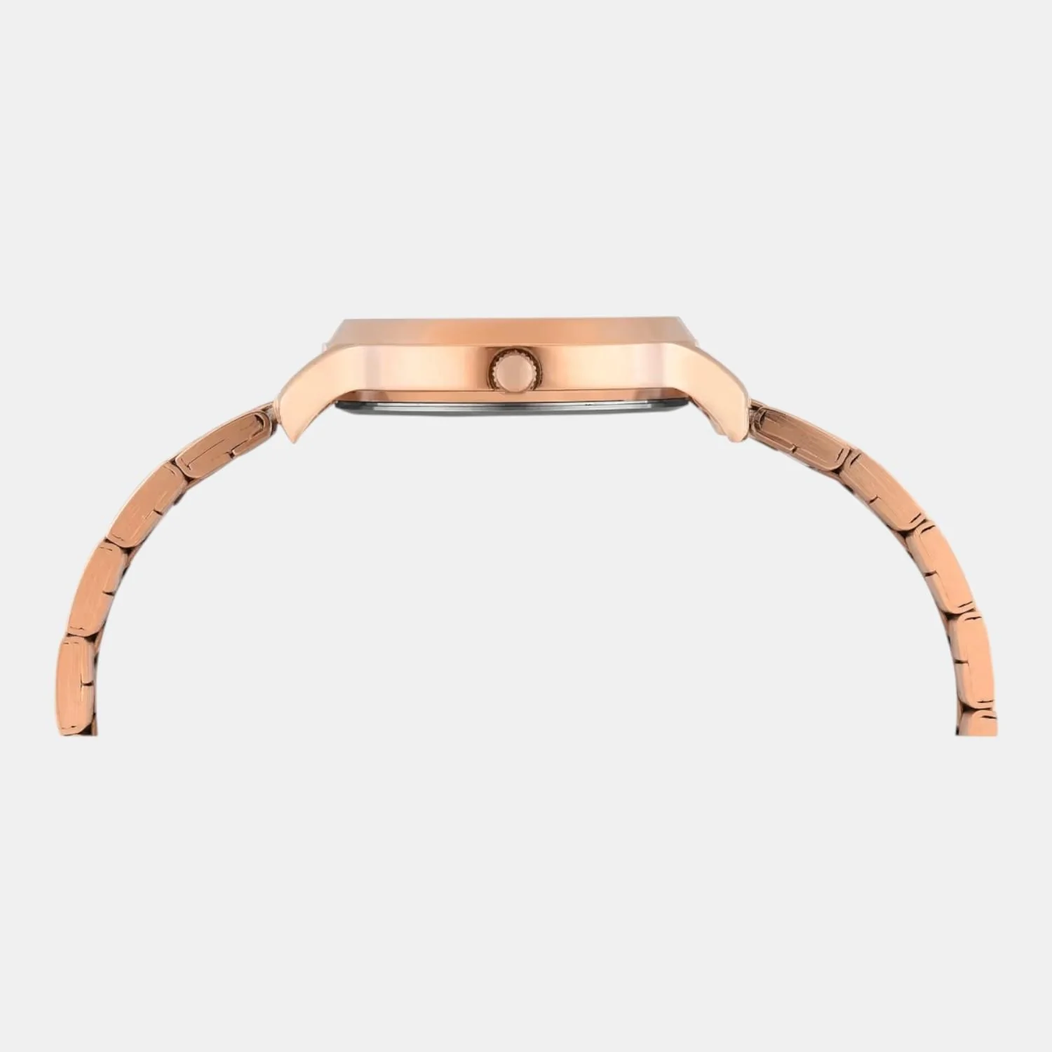 Classics Women Quartz Rose Gold Dial Analog Stainless Steel Watch TWTL12311 - Image 5