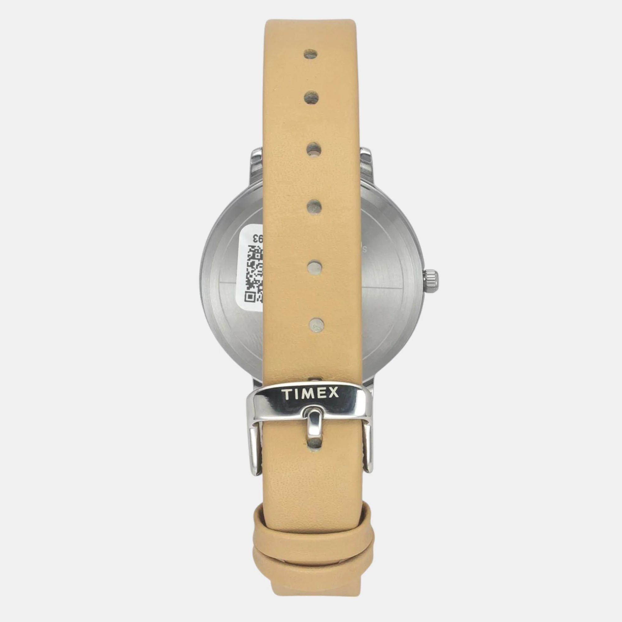 Classics Women Quartz Silver Dial Analog Leather Watch TWEL15817 - Image 5