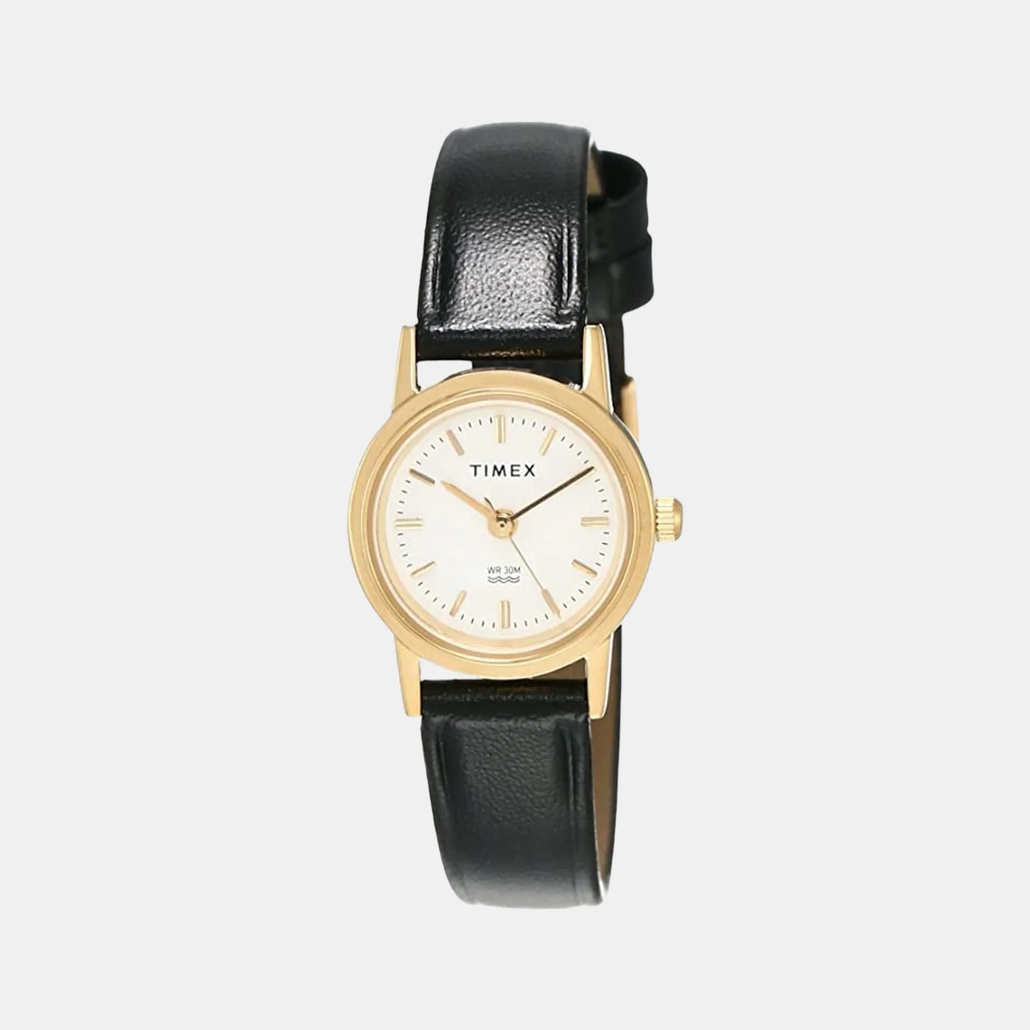 Classics Women Quartz White Dial Analog Leather Watch B300