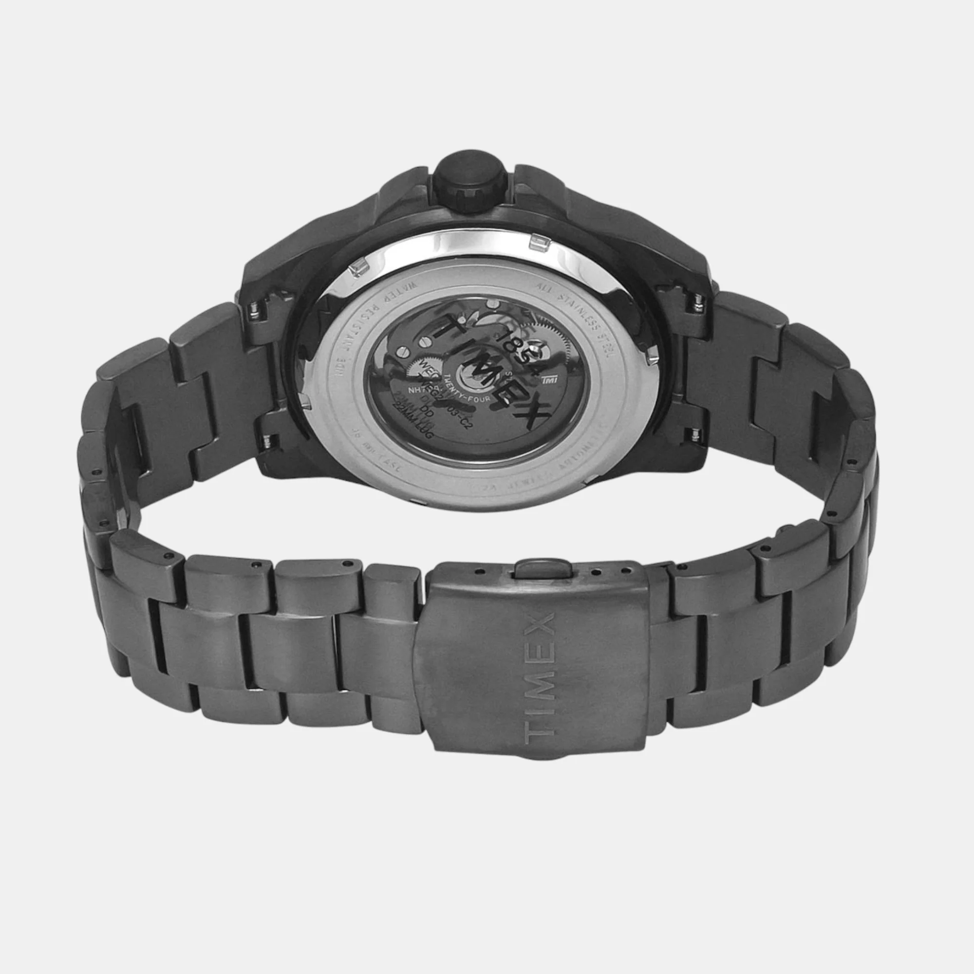 E Class Men Automatic Black Dial Analog Stainless Steel Watch TWEG24103 - Image 4