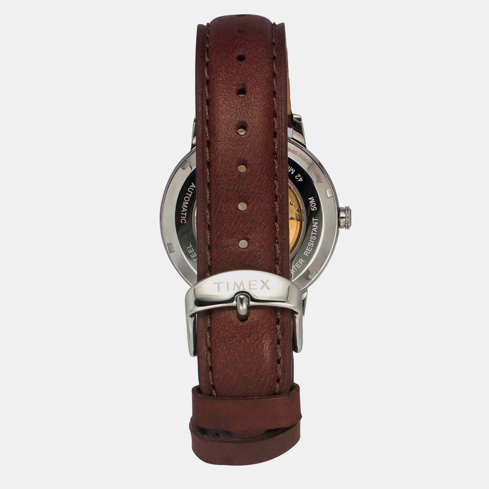 E Class Men Automatic Blue Dial Analog Leather Watch TWEG23501 - Image 3