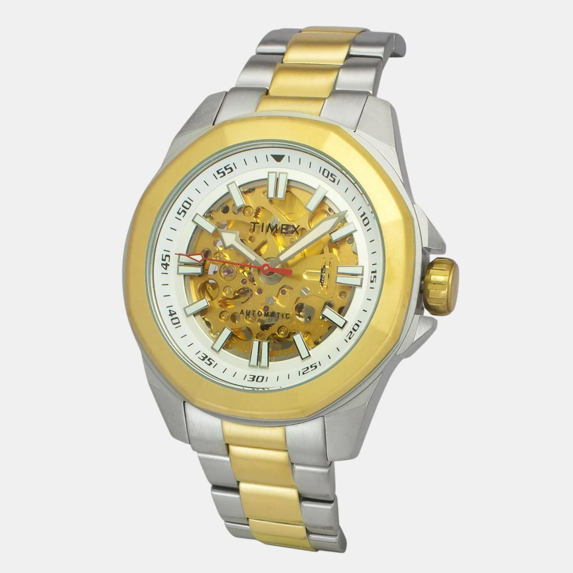 E Class Men Automatic Silver Dial Analog Stainless Steel Watch TWEG24101 - Image 2
