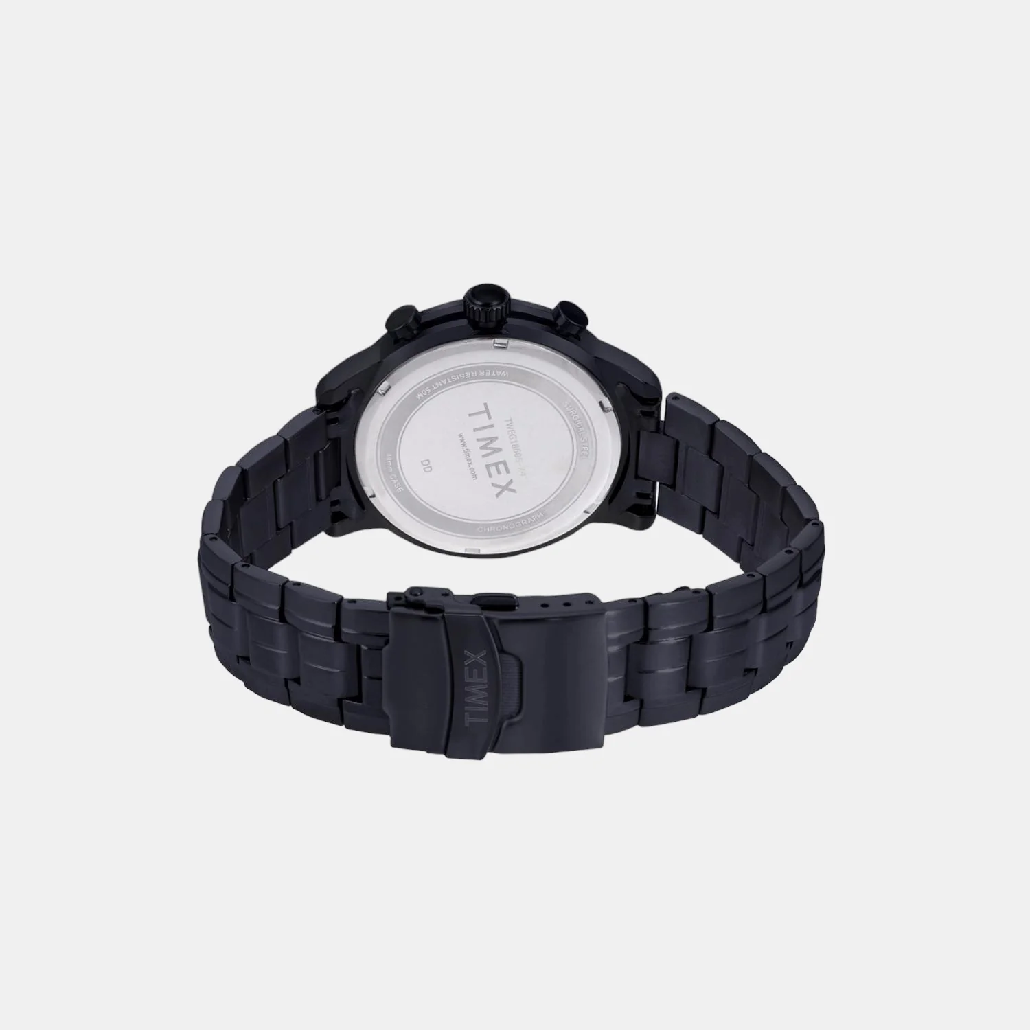 E Class Men Quartz Black Dial Chronograph Stainless Steel Watch TWEG18605 - Image 2