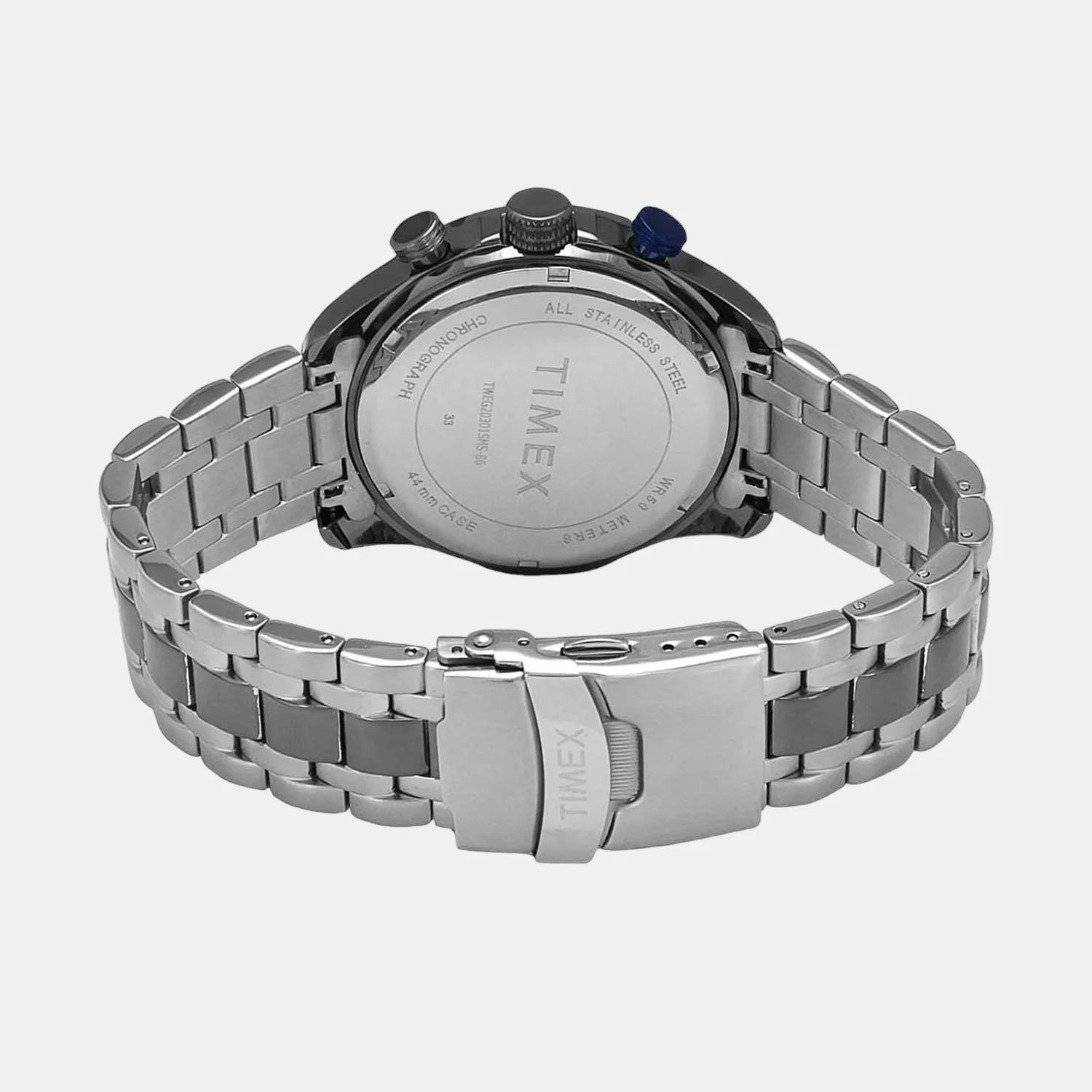 E Class Men Quartz Black Dial Chronograph Stainless Steel Watch TWEG20301 - Image 2
