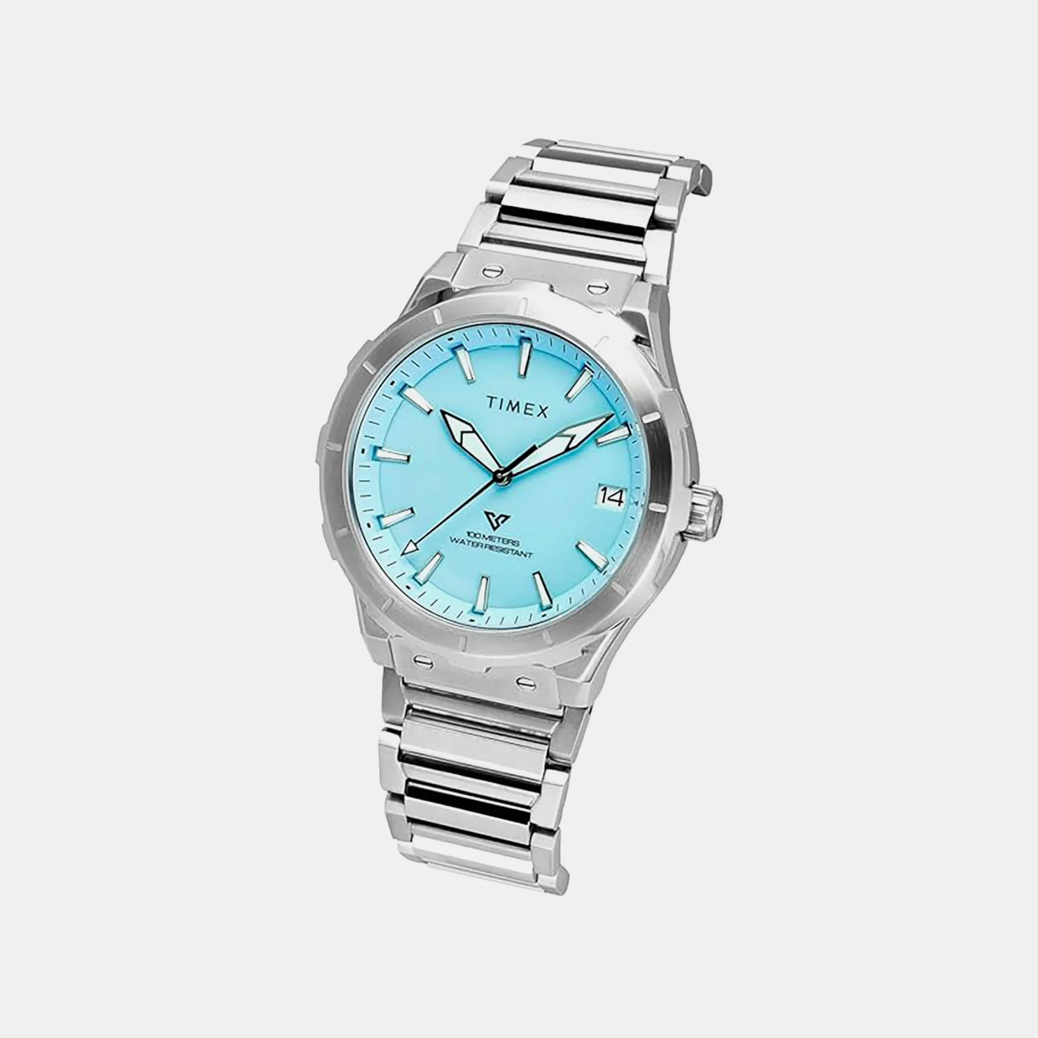 E Class Men Quartz Blue Dial Analog Stainless Steel Watch TWEG24804 - Image 2