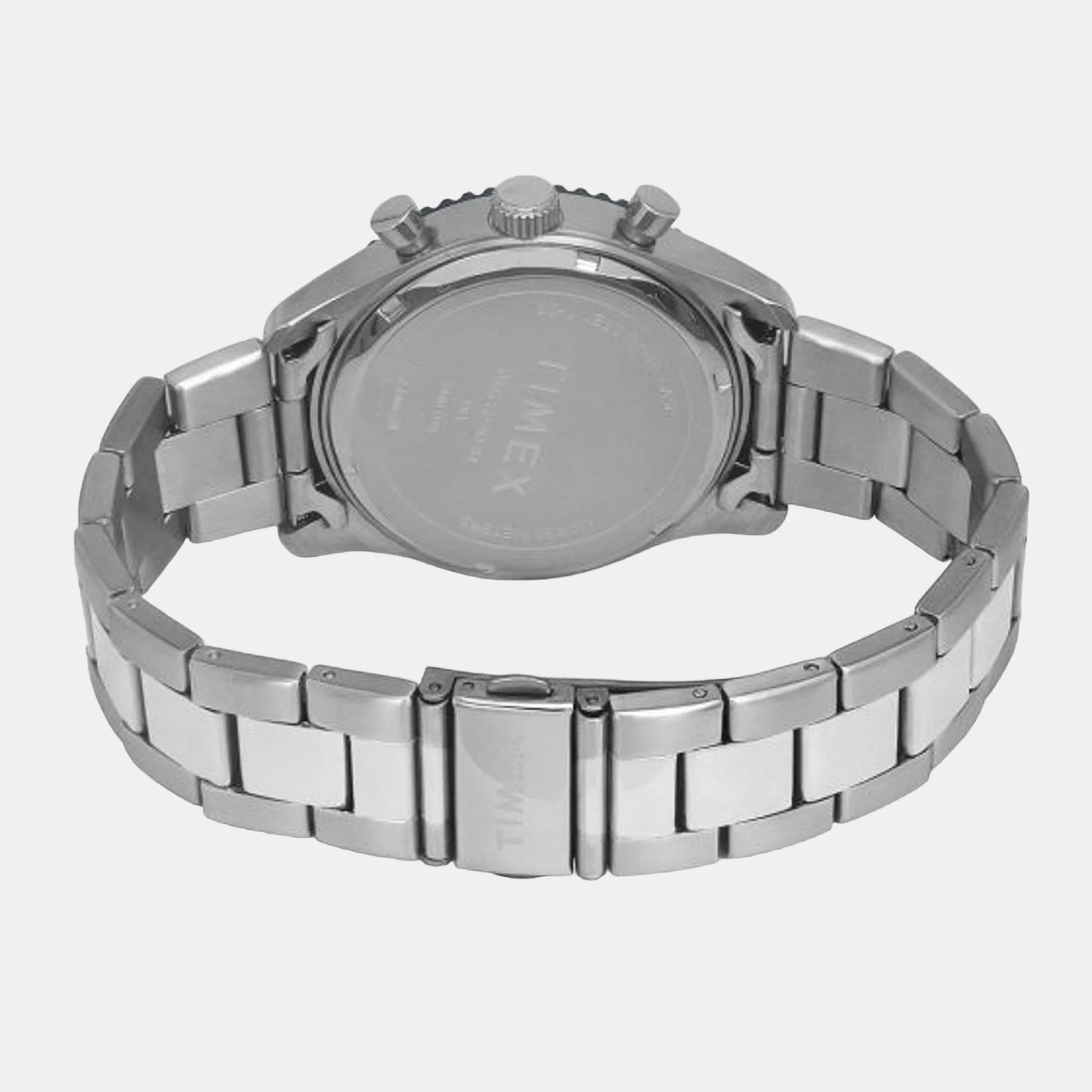 E Class Men Quartz Blue Dial Chronograph Stainless Steel Watch TWEG22203 - Image 2