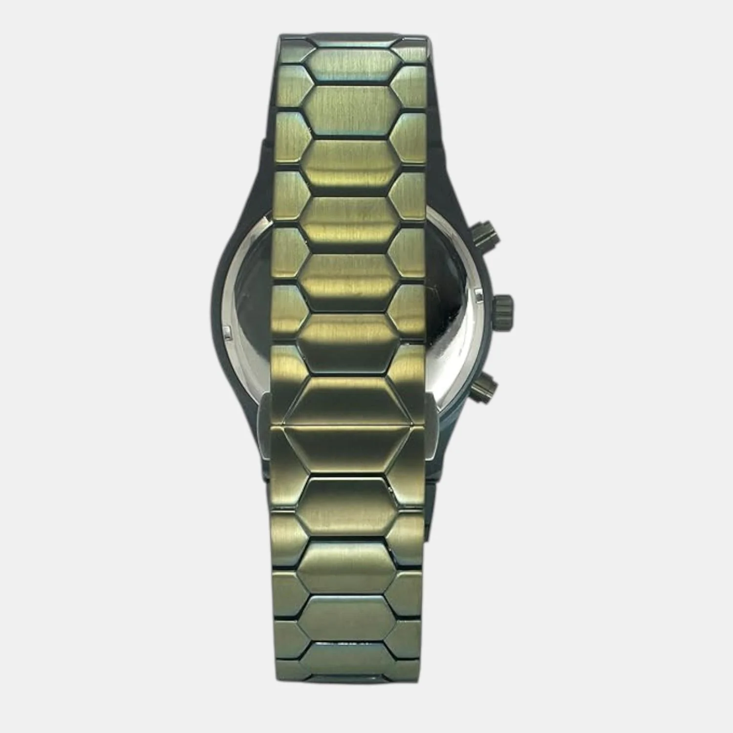 E Class Men Quartz Green Dial Chronograph Stainless Steel Watch TWEG24903 - Image 6