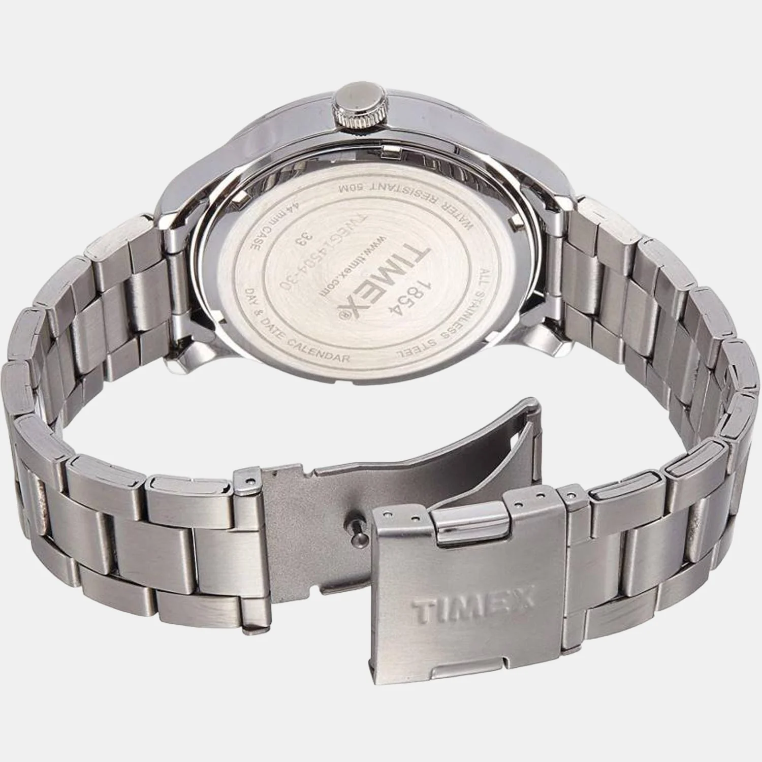 E Class Men Quartz Silver Dial Analog Stainless Steel Watch TWEG14504 - Image 3