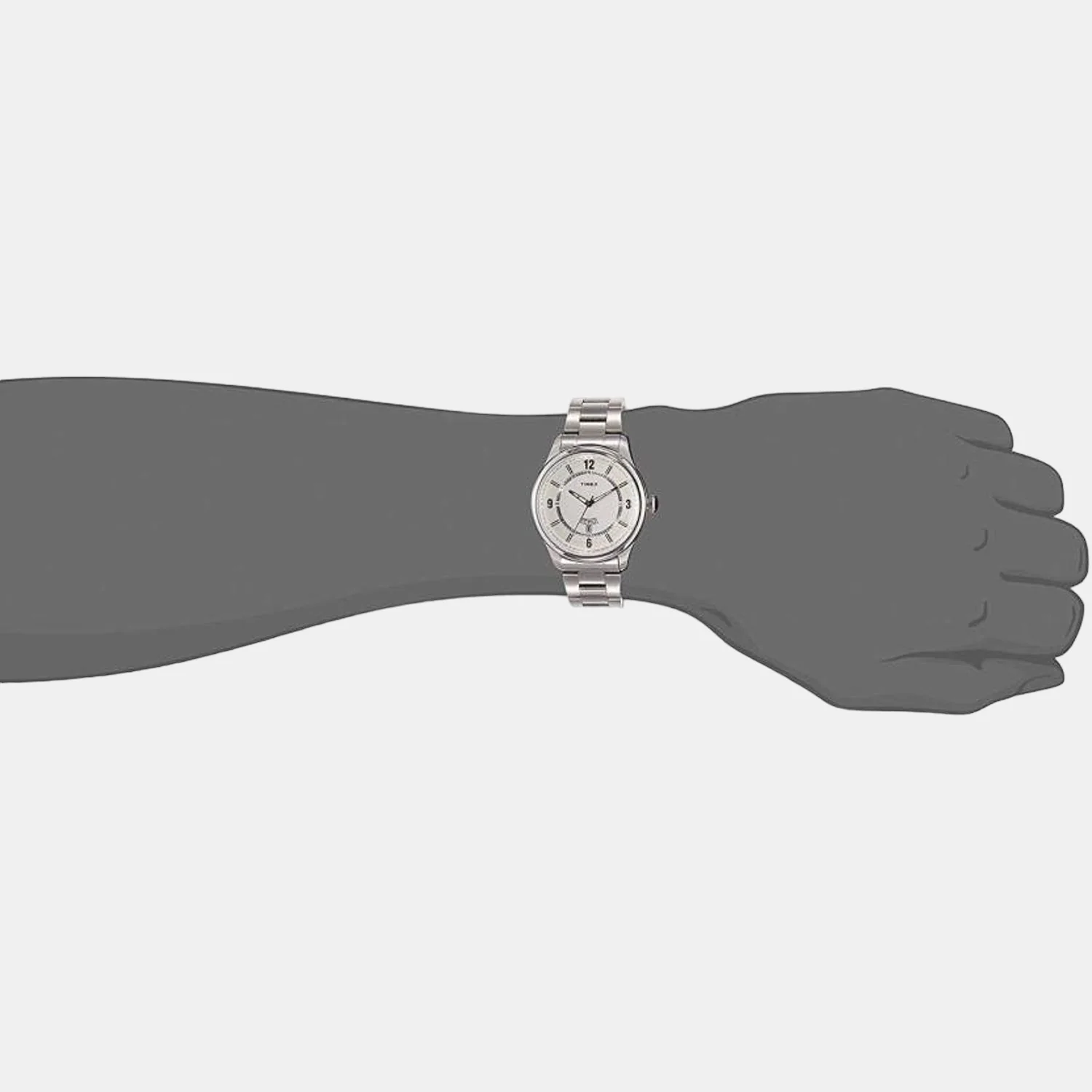 E Class Men Quartz Silver Dial Analog Stainless Steel Watch TWEG14504 - Image 4