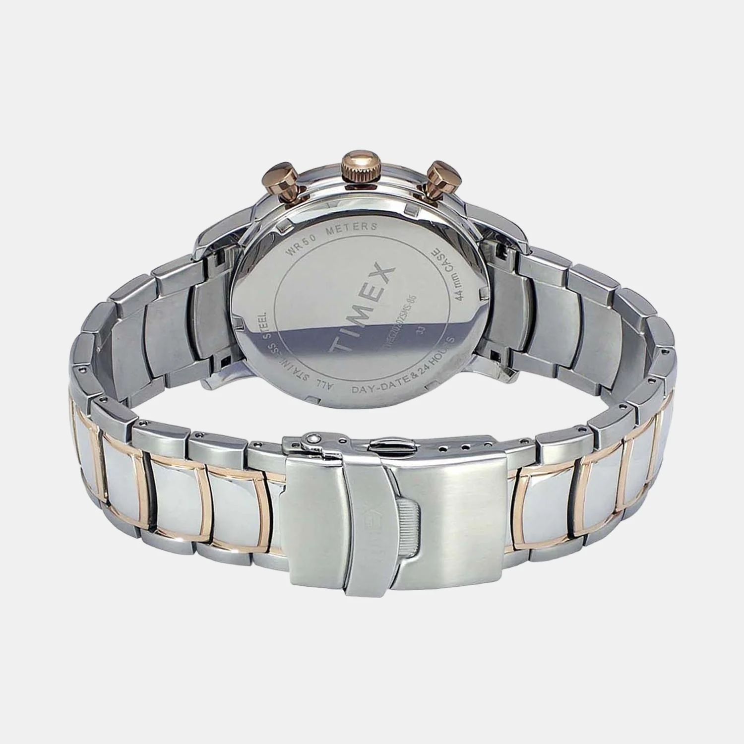 E Class Men Quartz Silver Dial Chronograph Stainless Steel Watch TWEG20202 - Image 3