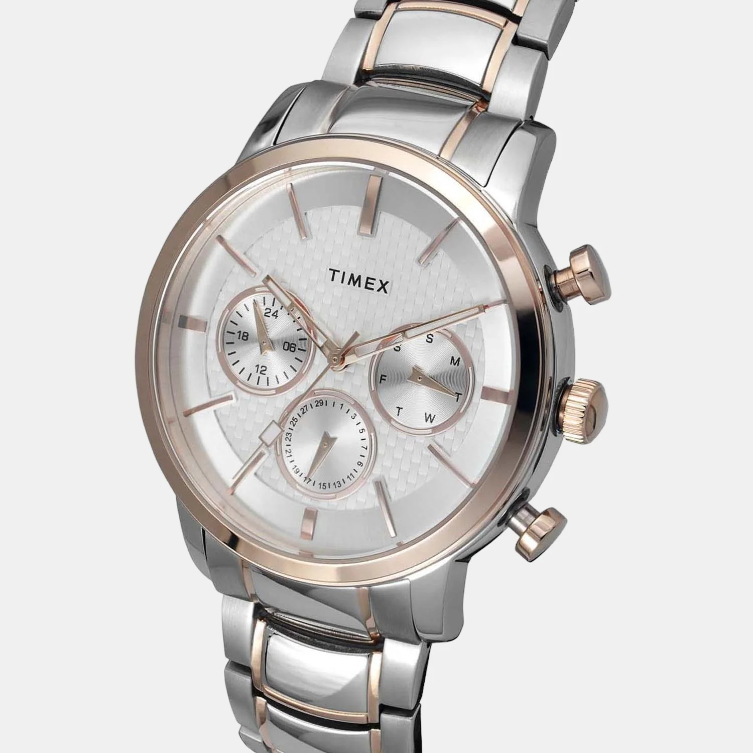 E Class Men Quartz Silver Dial Chronograph Stainless Steel Watch TWEG20202 - Image 5