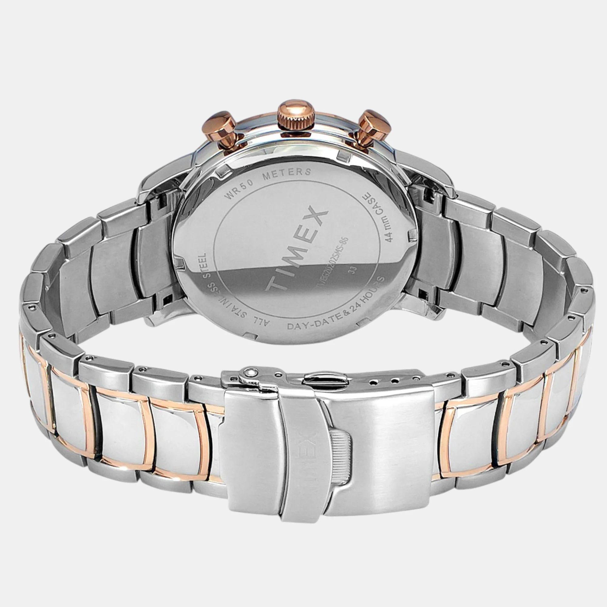 E Class Men Quartz Silver Dial Multi-Function Stainless Steel Watch TWEG20205 - Image 4