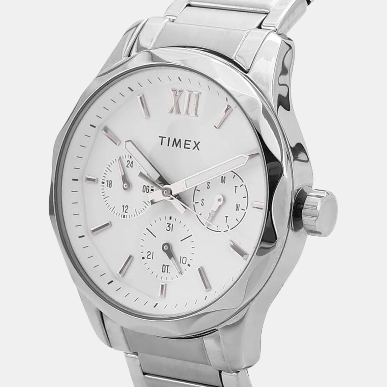 Empera Men Quartz White Dial Chronograph Stainless Steel Watch TW0TG7602 - Image 3